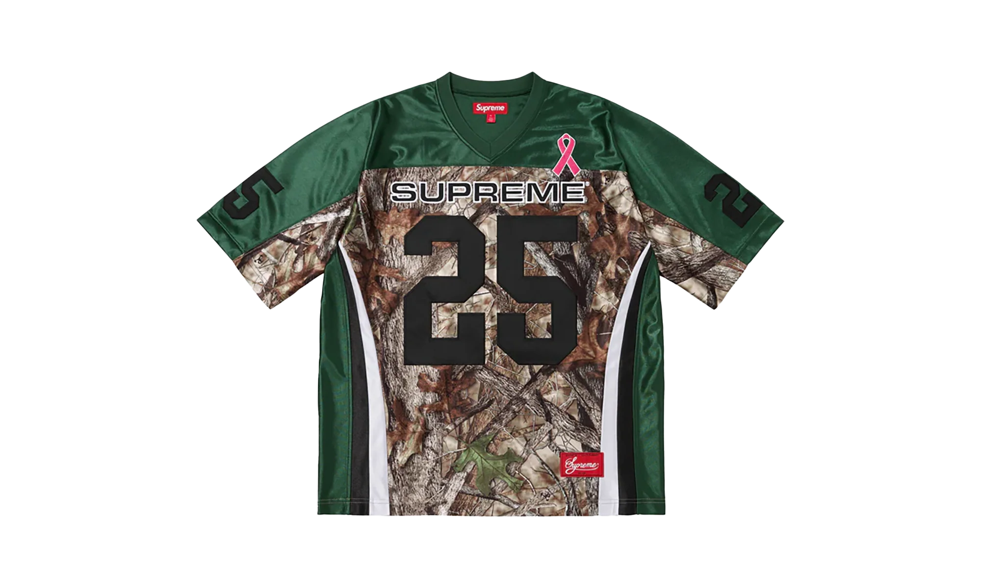 Breast Cancer Awareness Football Jersey "FW25 - green" SU26198