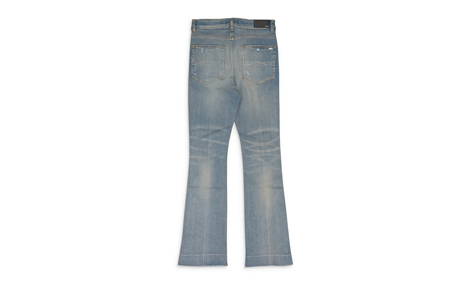 Broken Flare Skinny Jeans "Blue" PF22MDF092_CLAY_INDIGO - Image 2