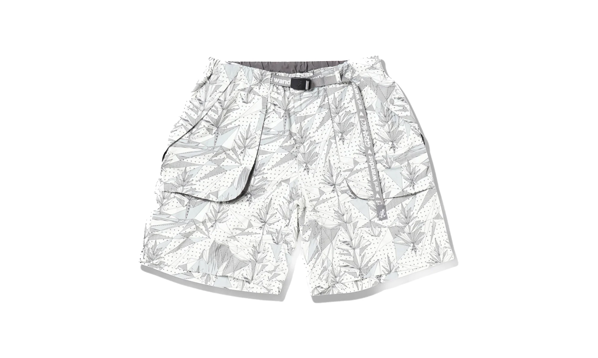 Brushed Nylon Cargo Short "Wander - Yosemite Grey" GUP5 S3002