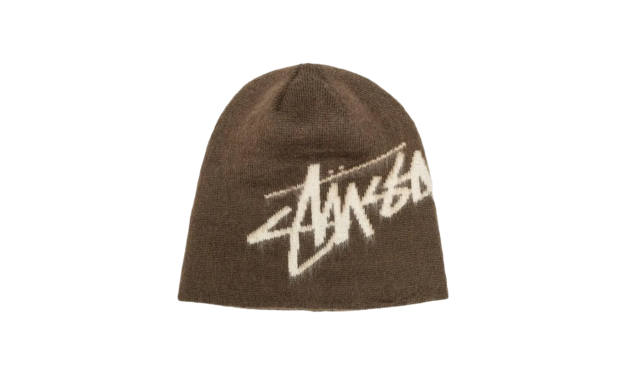 Brushed Out Stock Skullcap "Brown" STUS56