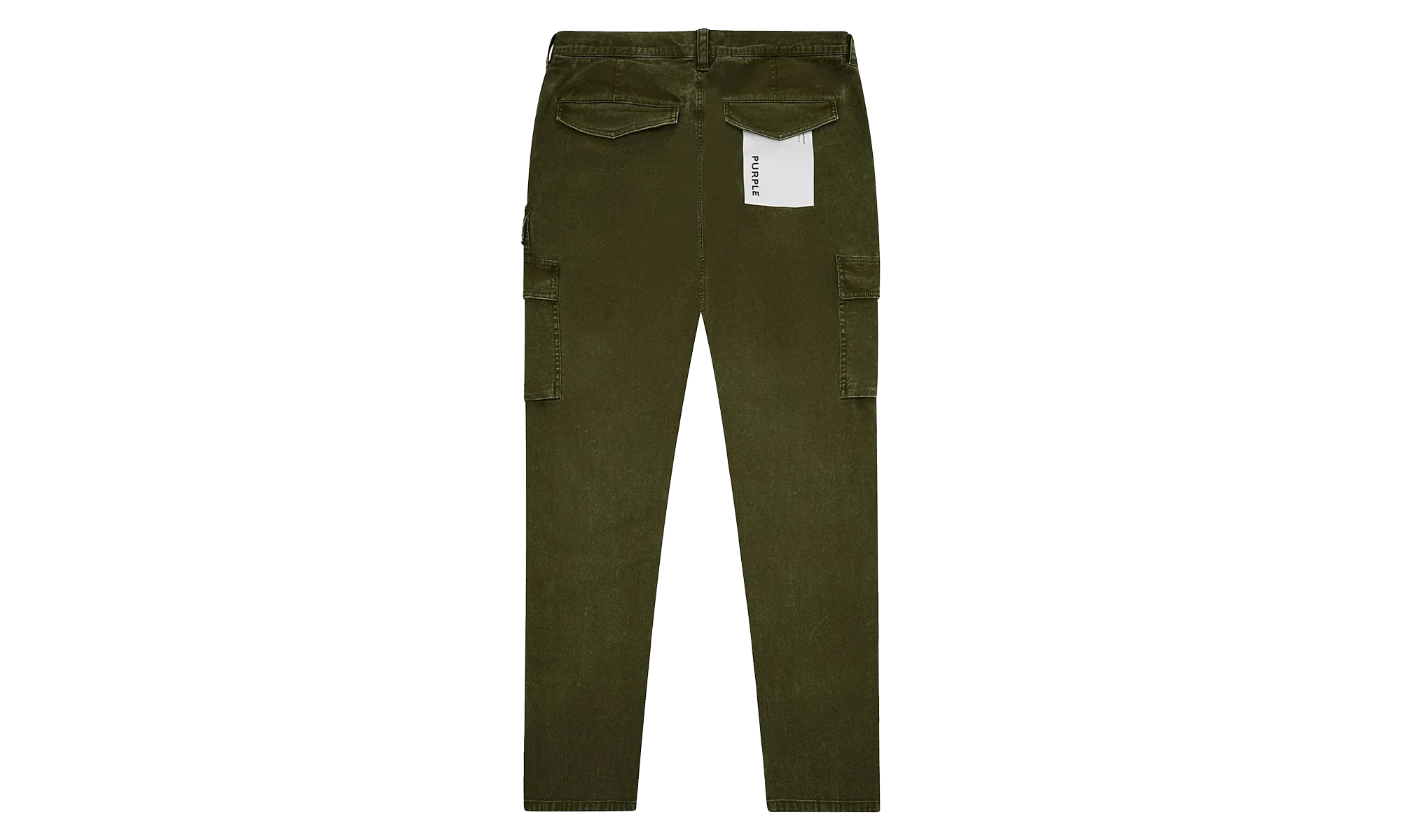 Brushed Twill Cargo Pant "Green" M5075 BTMI225 - Image 2