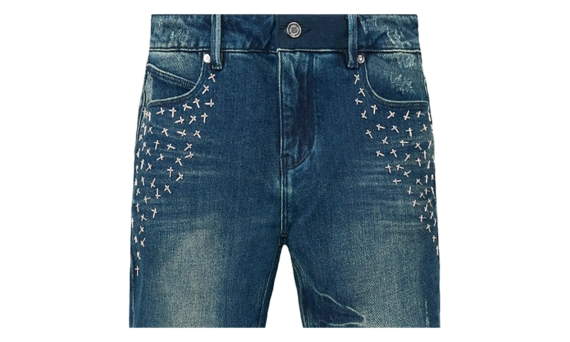 Bryant 5 Pocket Skinny Jeans "Navy Aura" MPVC1000 B1205NAYAR - Image 2