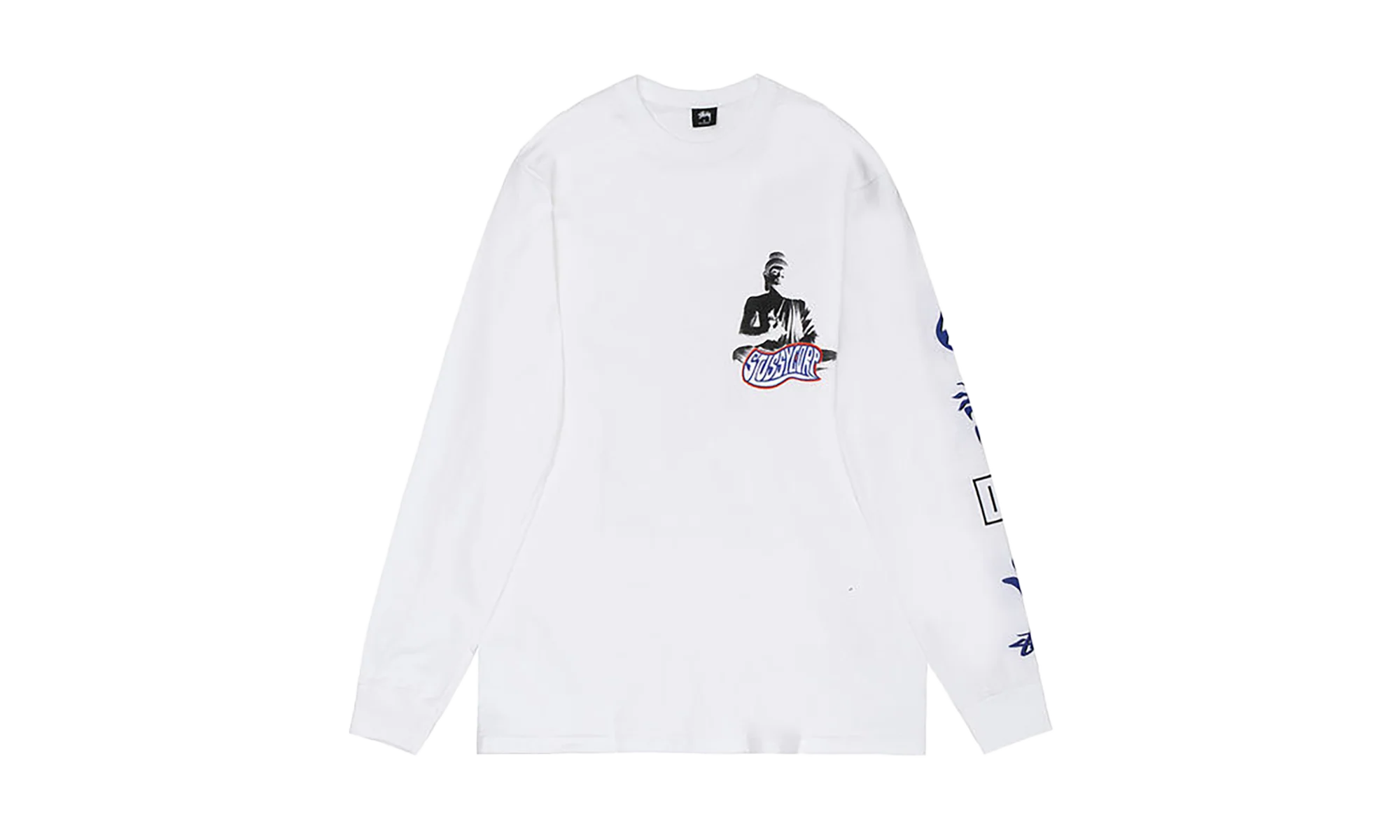 Buddha Longe Sleeve "White" STUS78