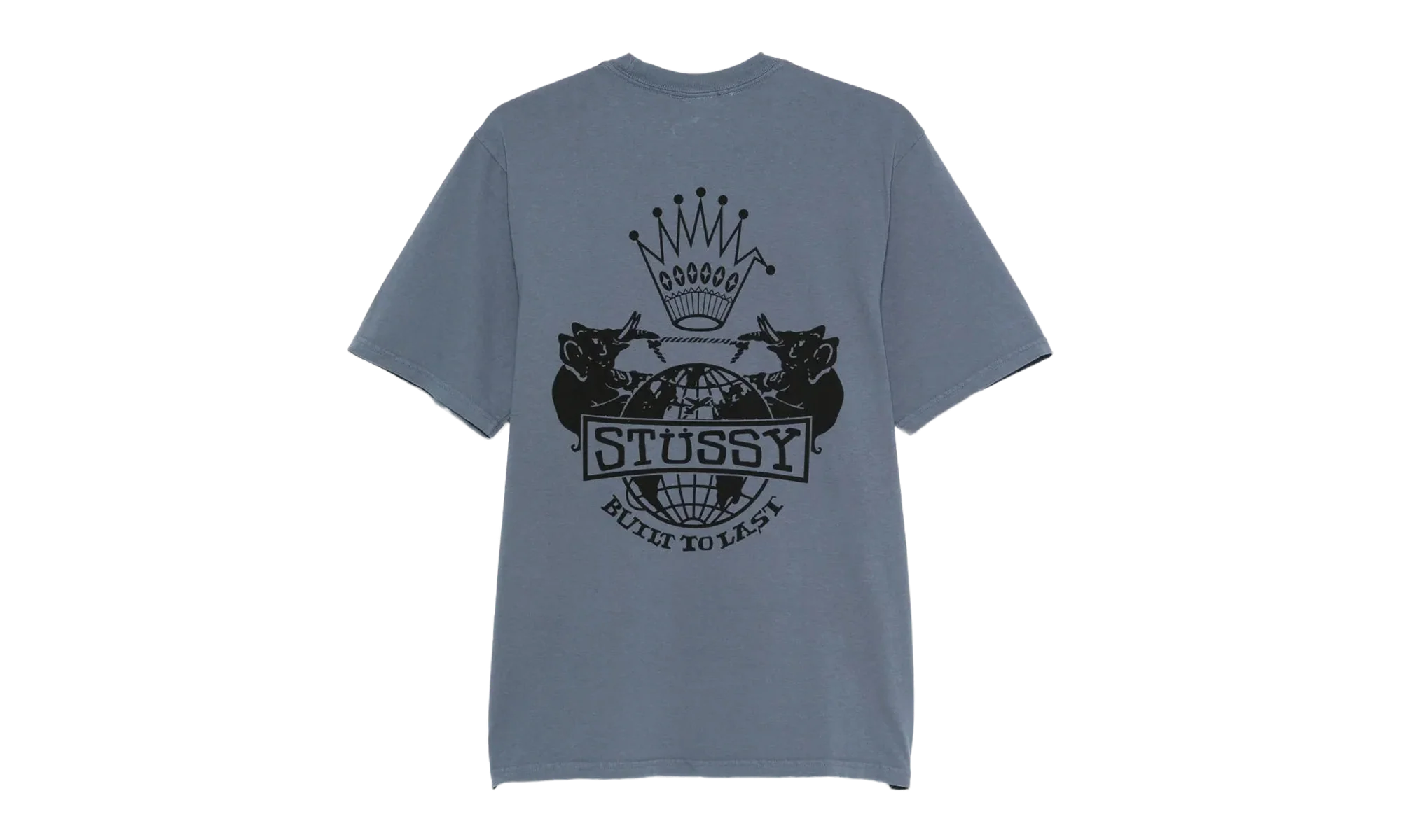 Built To Last Pig Dyed Tee "NAVY" 1905125 NAVY - Image 2