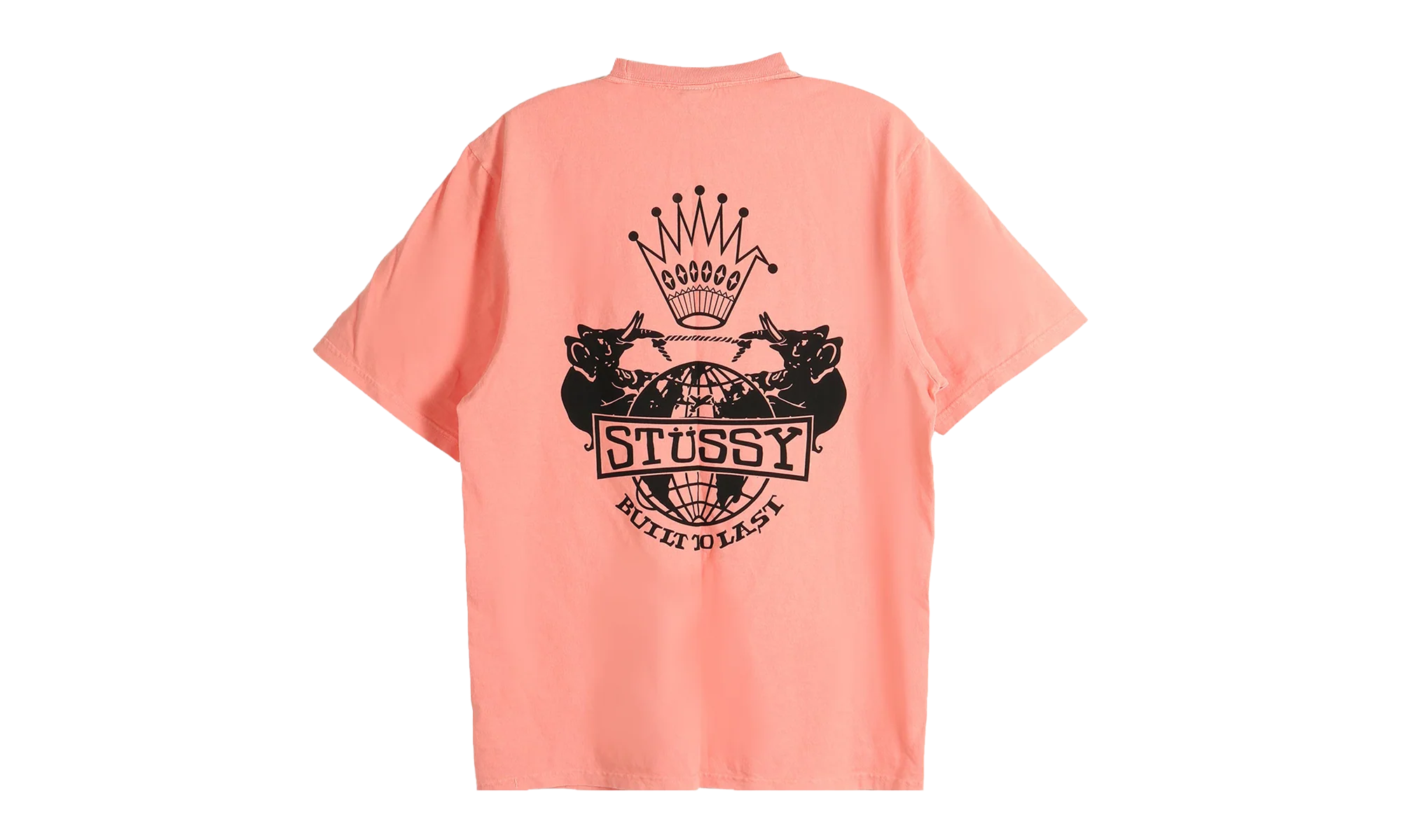 Built To Last Pig Dyed Tee "SHERBERT" 1905125 SHER - Image 2