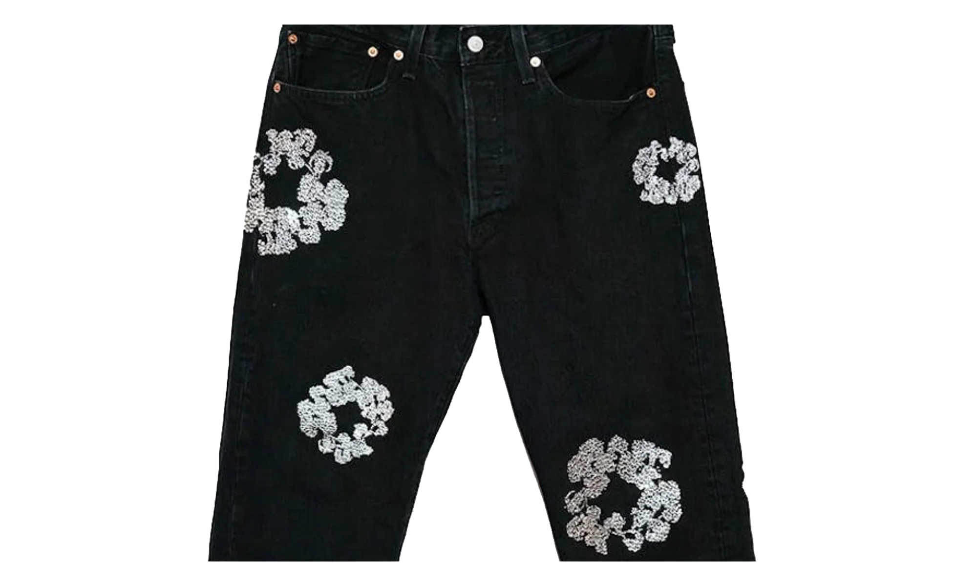 Bust Down Denim "Black" DT482 - Image 2