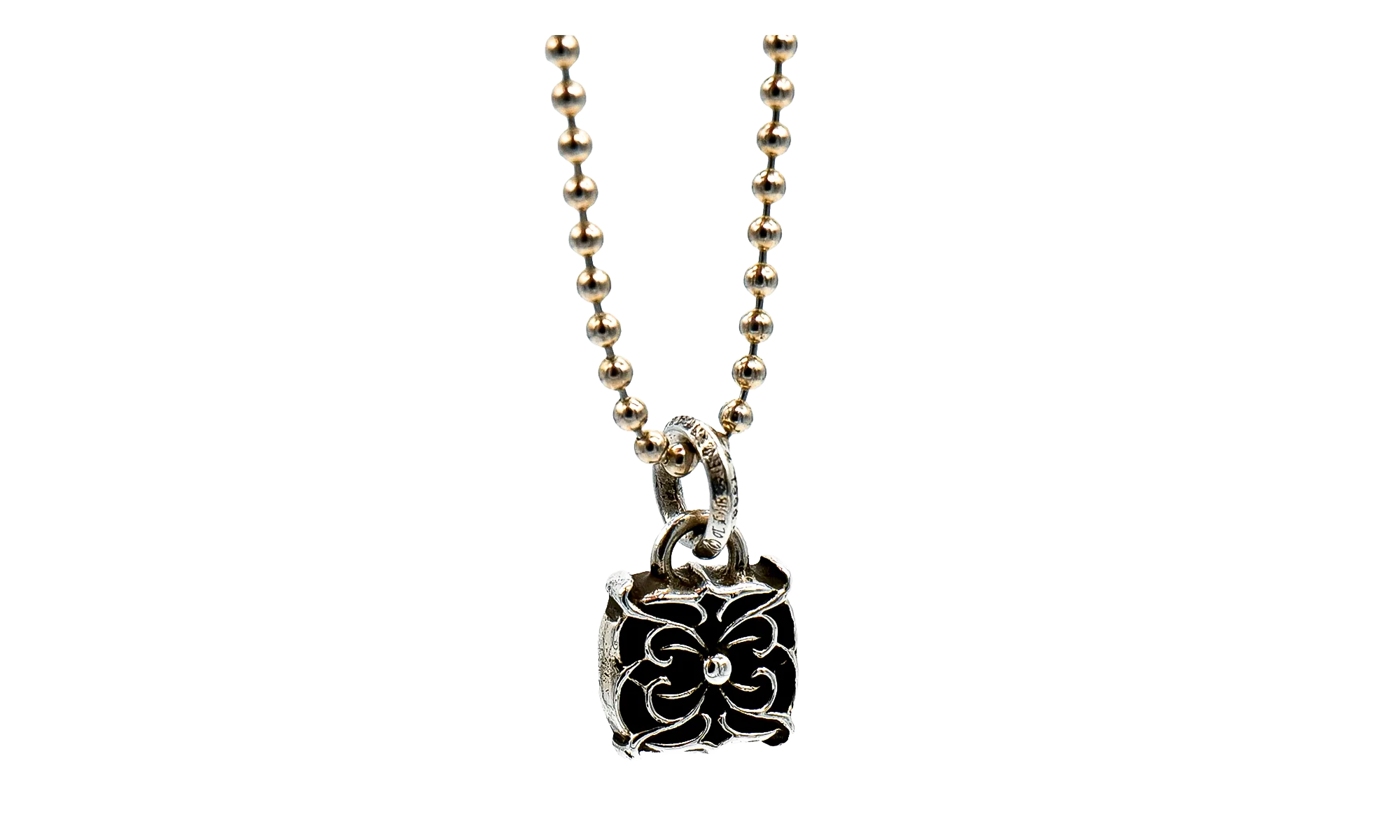 Butterfly Pendant and Ball Chain "Silver" CHRM0734 - Image 2