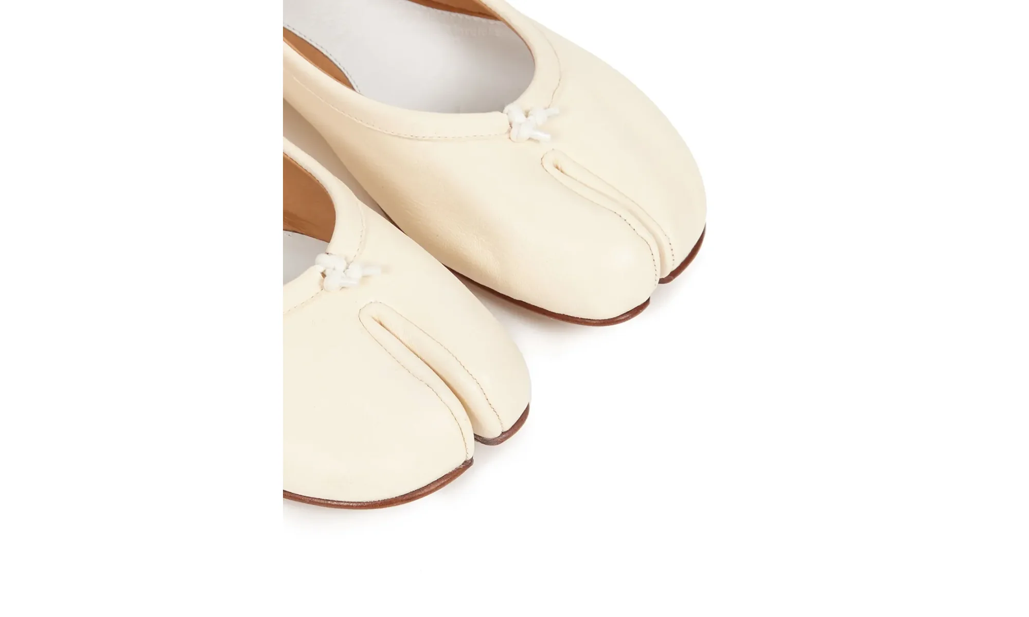 Calfskin Tabi Ballet WMNS "White" S58WZ0042 P3753 T1003 - Image 2