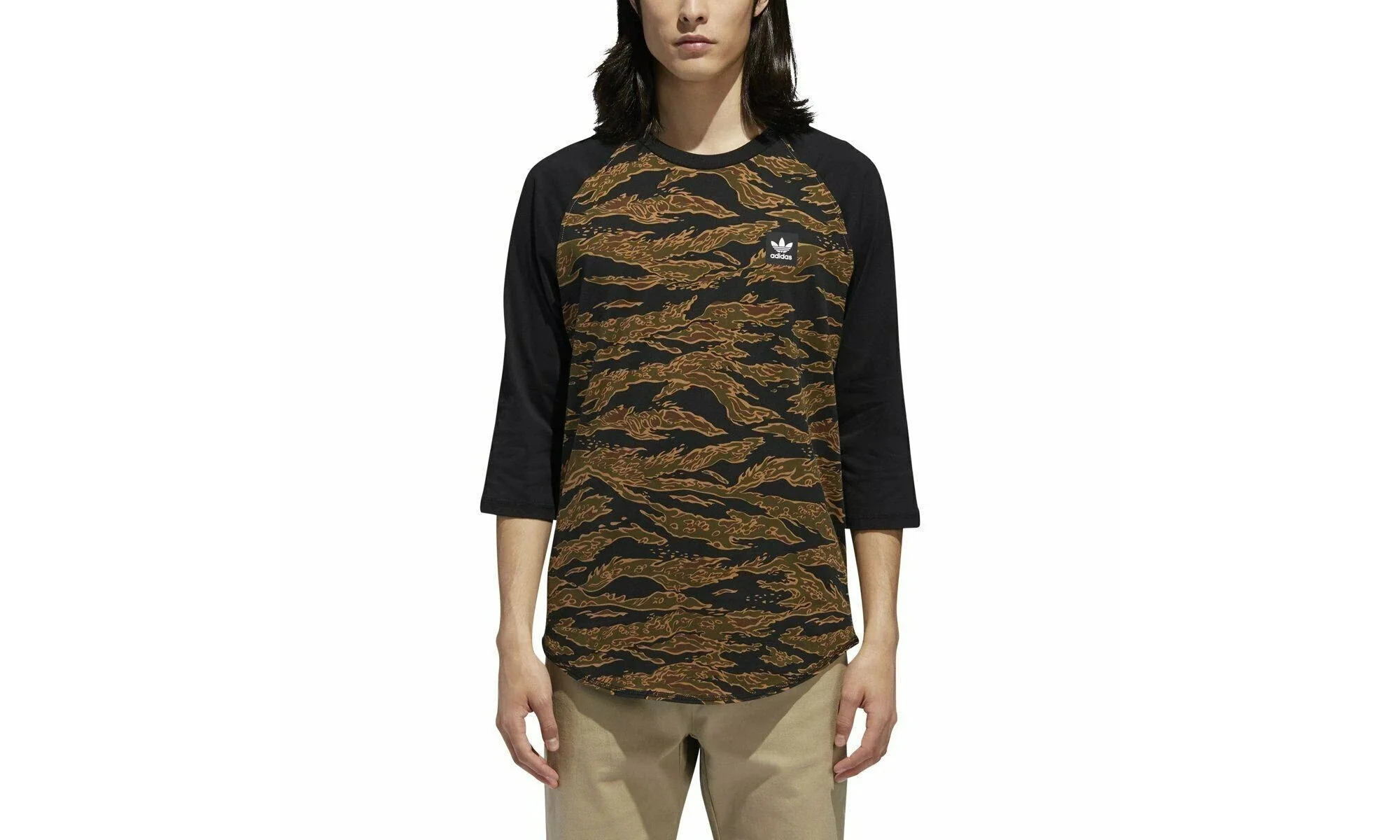 Camouflage Raglan Tee "Camo / Black" DH3910