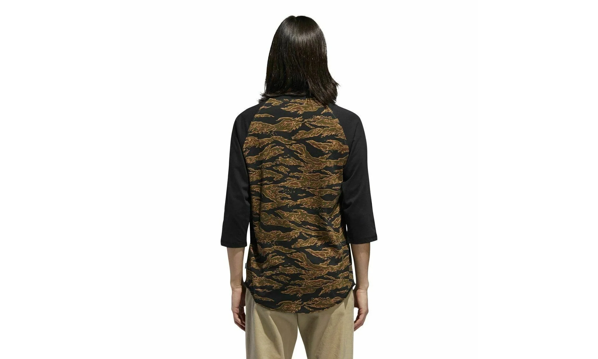 Camouflage Raglan Tee "Camo / Black" DH3910 - Image 2