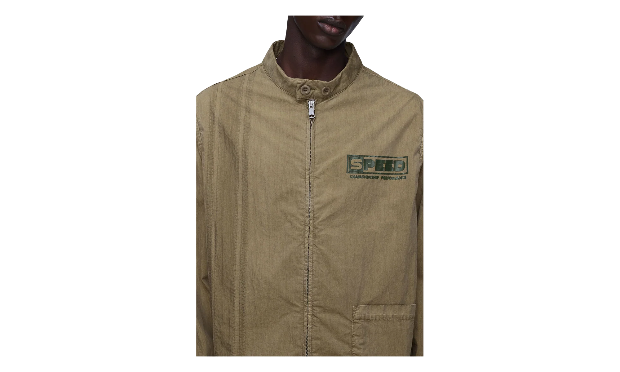 Canvas Sportswear Jacket "Khaki" S50AM0651M35046694 - Image 2