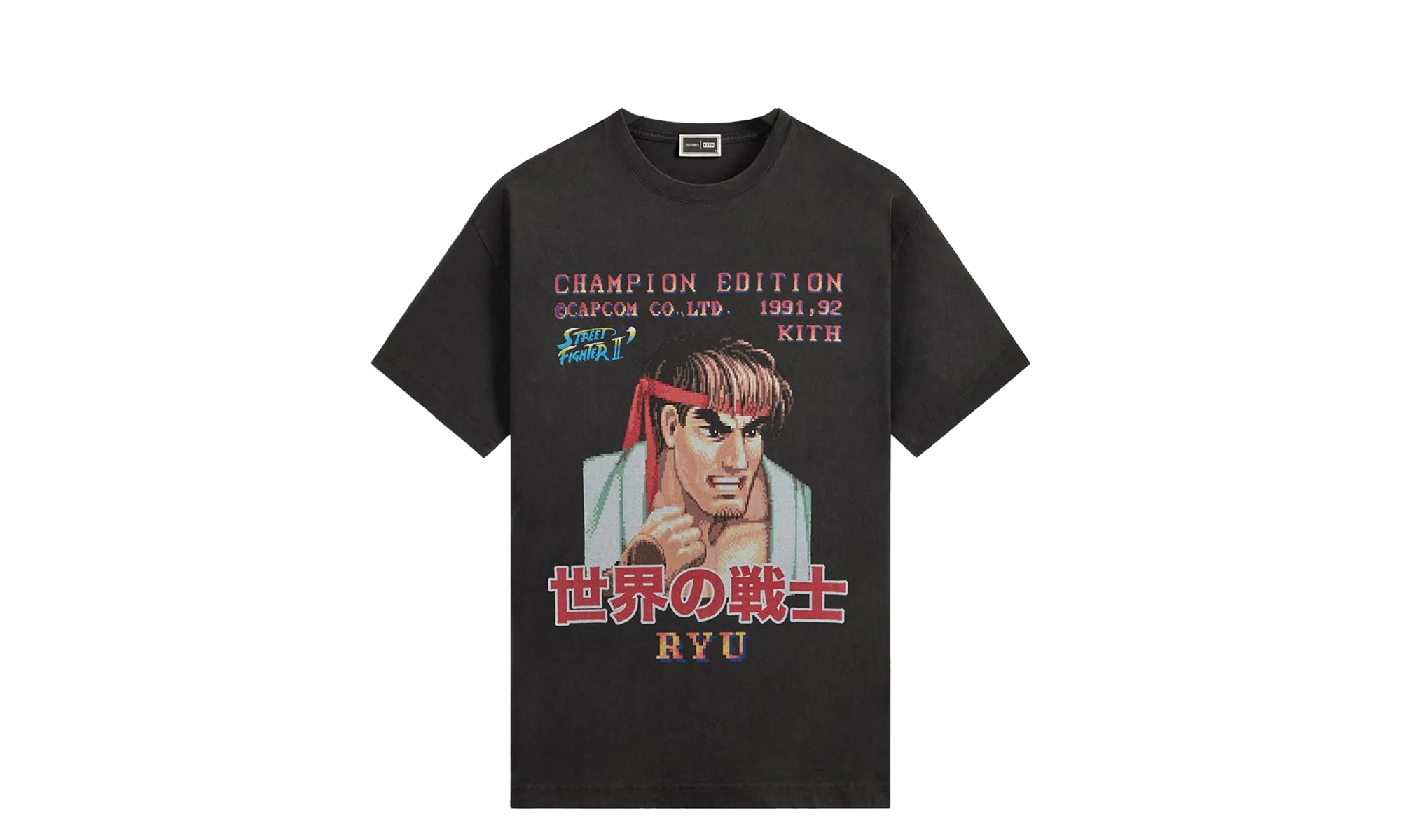 Capcom ryu Champion EDTN Vintage Tee "Black" KHM034306 001