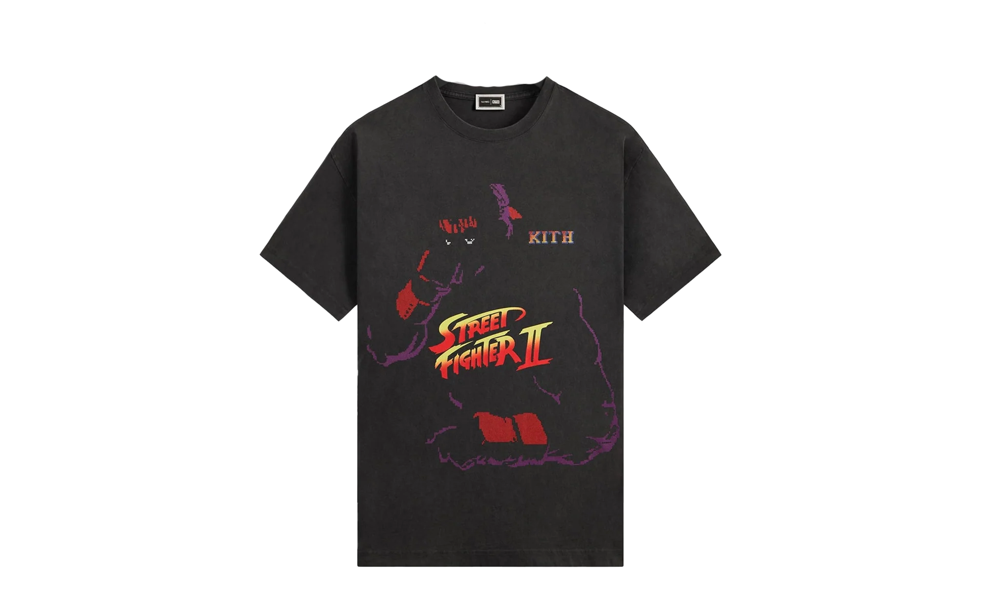 Capcom RYU Needle Point Vintage Tee "Black" KHM034314 001