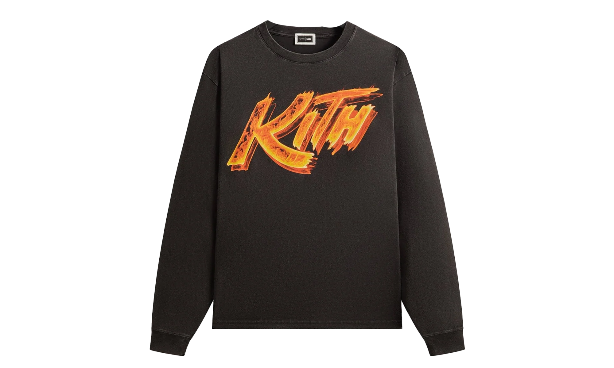 Capcom SF Flame Vintage LS Tee "Jones Tee - Black" KHM034315 001