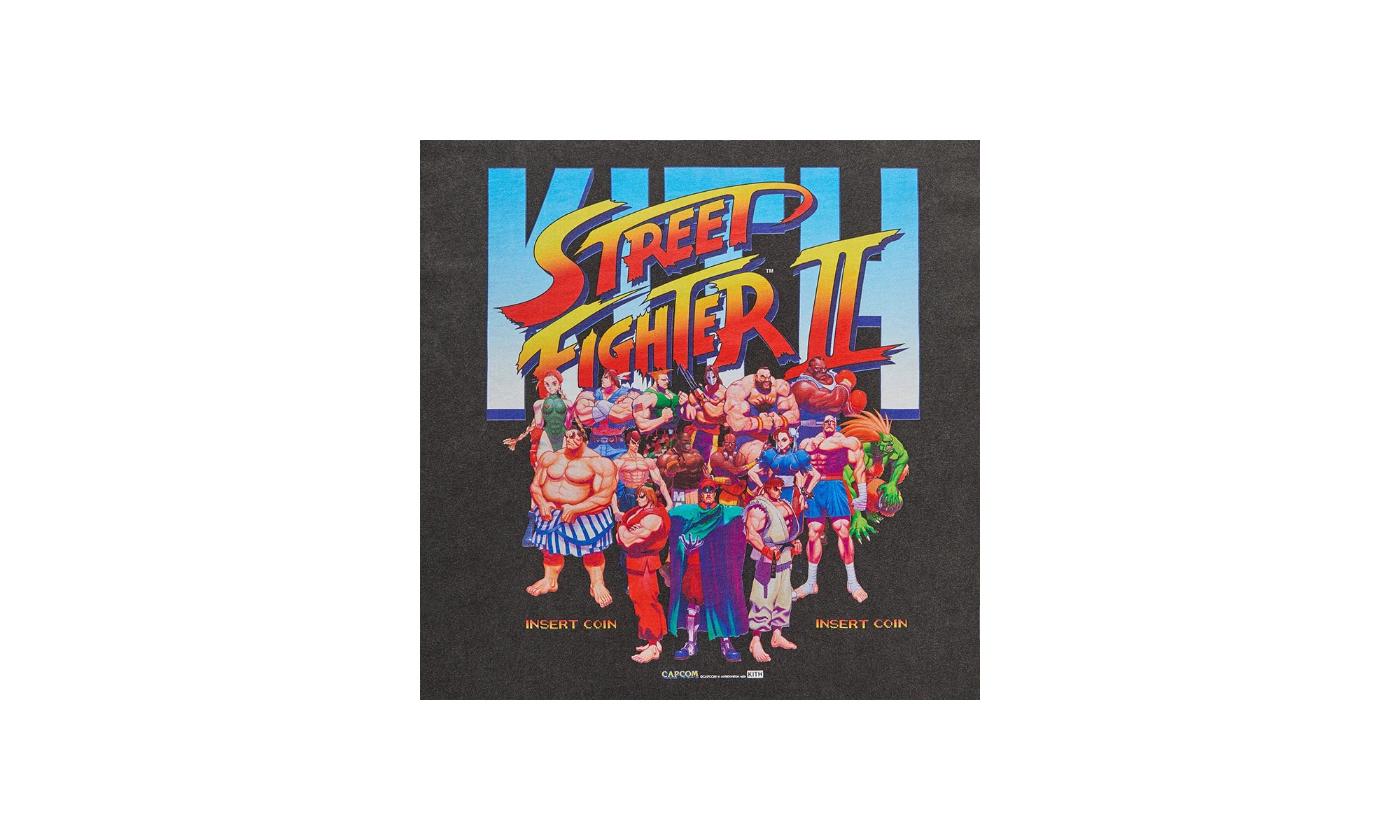 Capcom Super Street Fighter Vintage Tee "Black" khm034310 001 - Image 2