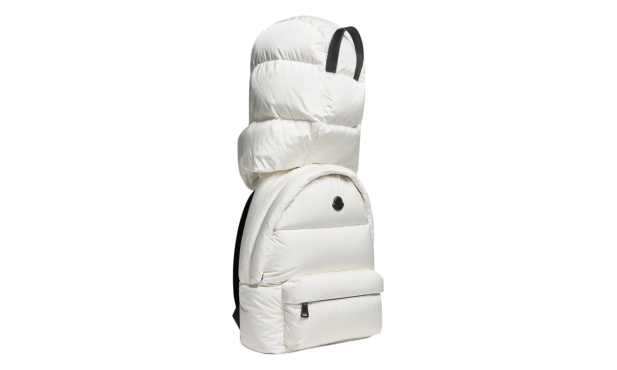 Caradoc Backpack With Hood "White" MON02 - Image 2