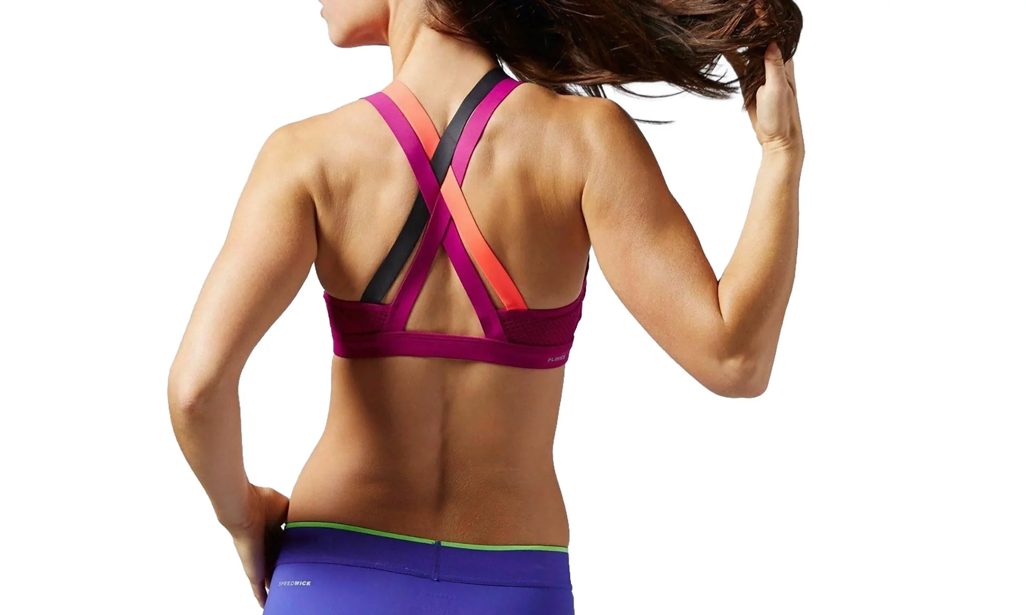 Cardio Short Studio Bra WMNS "Fiery Fuchsia" AB1405 - Image 2