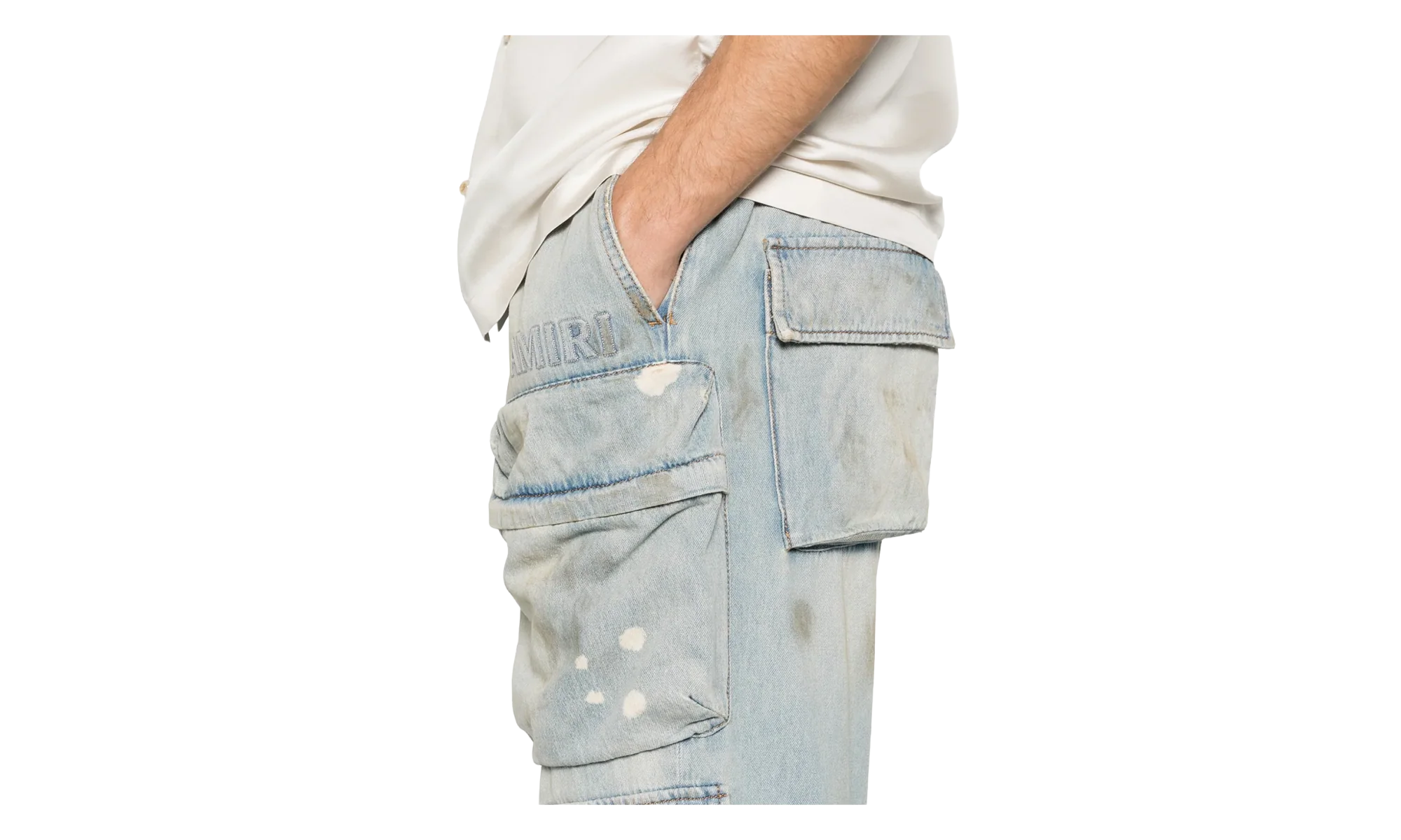 Cargo Jean "Perfect Antique Indigo" AMBMJE1029 543 - Image 2