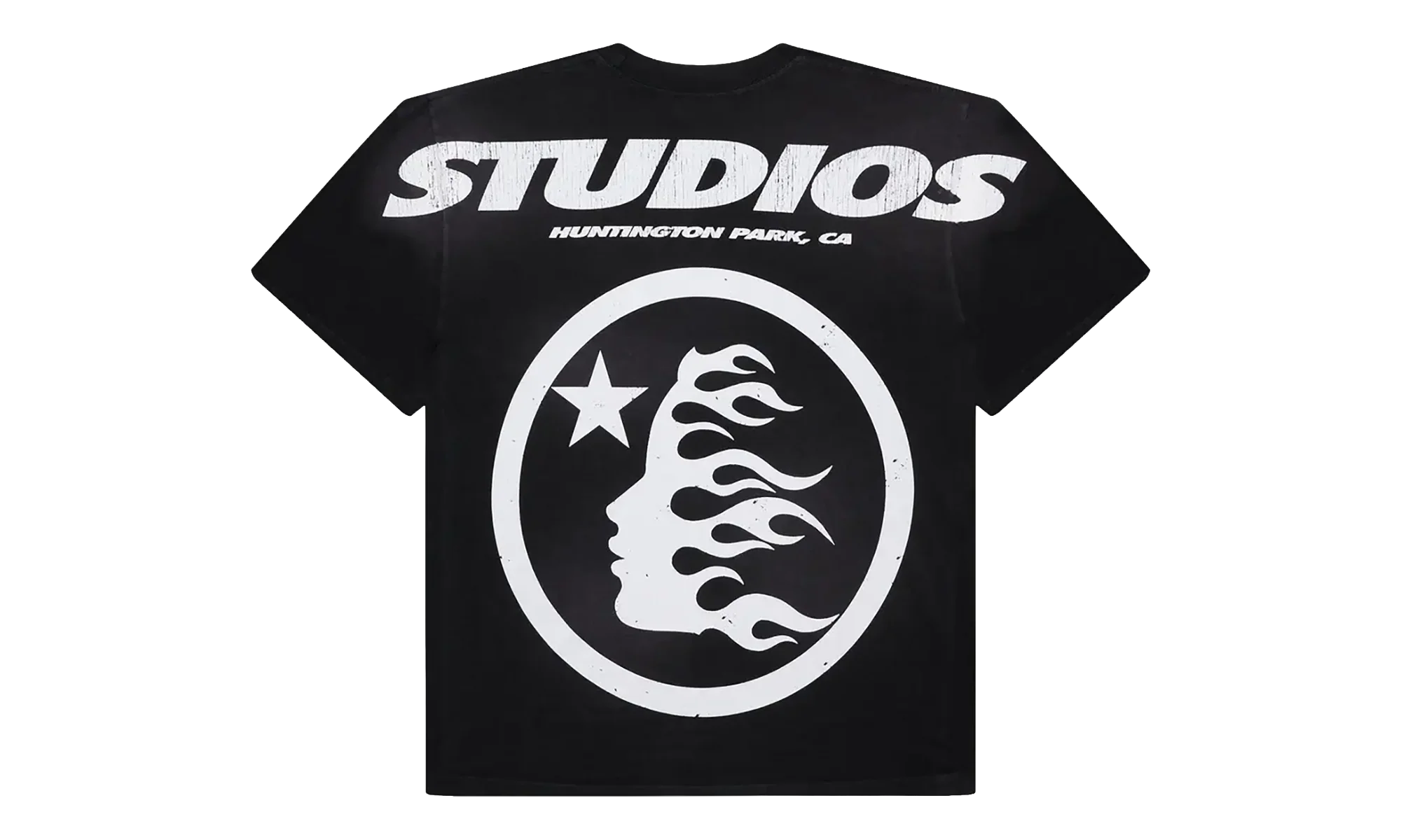 Cartoon Logo Glitter T-shirt "Black / White" HSR211 - Image 2