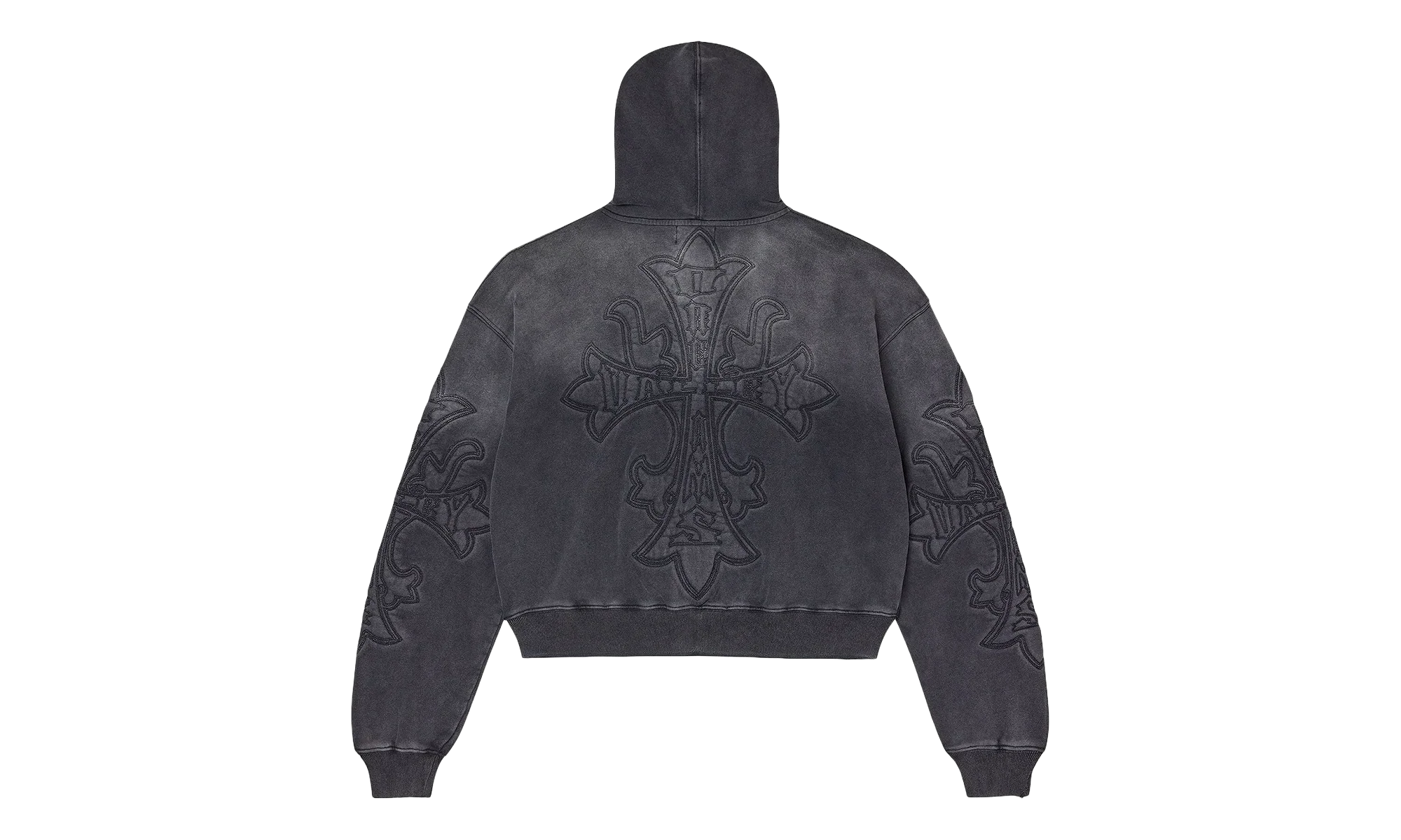 Carver Zip Up Hoodie "Black" VALE 12 007 VFCZUB BK - Image 2
