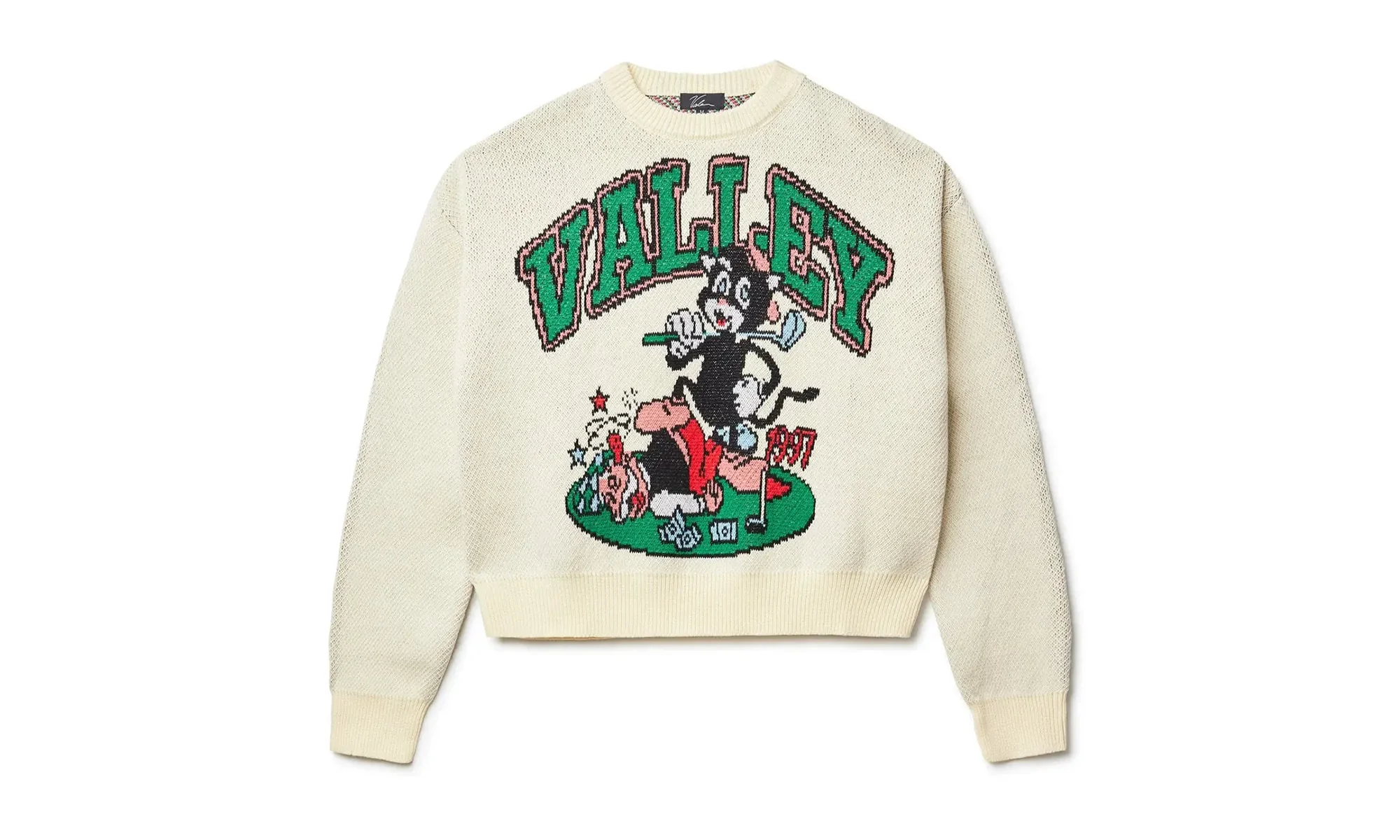 Cat Knit Sweater "Cream" 10065032