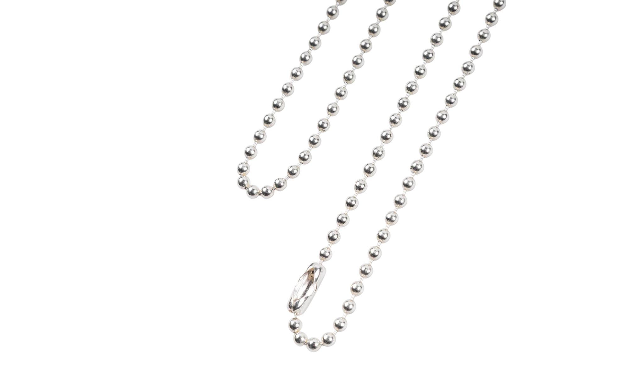 CH Ball Chain Necklace 30” "Silver" CHRM0410