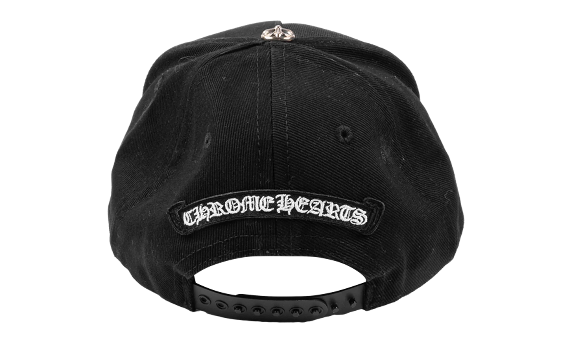 CH cross waxed denim baseball cap "Black" CHRM0637 - Image 2