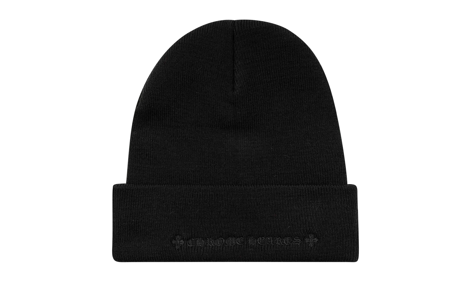 CH Logo Beanie "Black / Black" CHRM0463 - Image 2