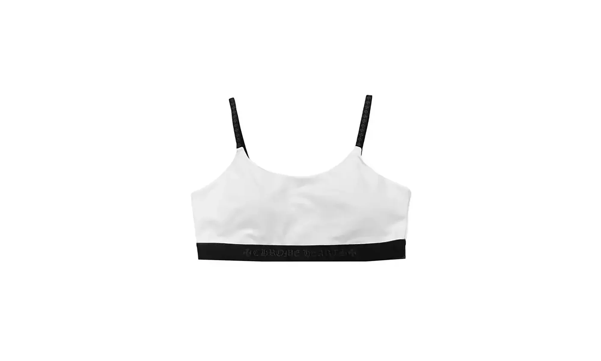 CH Logo Yoga Wear Sports Bra Wmns "White/Black" CHRM0594