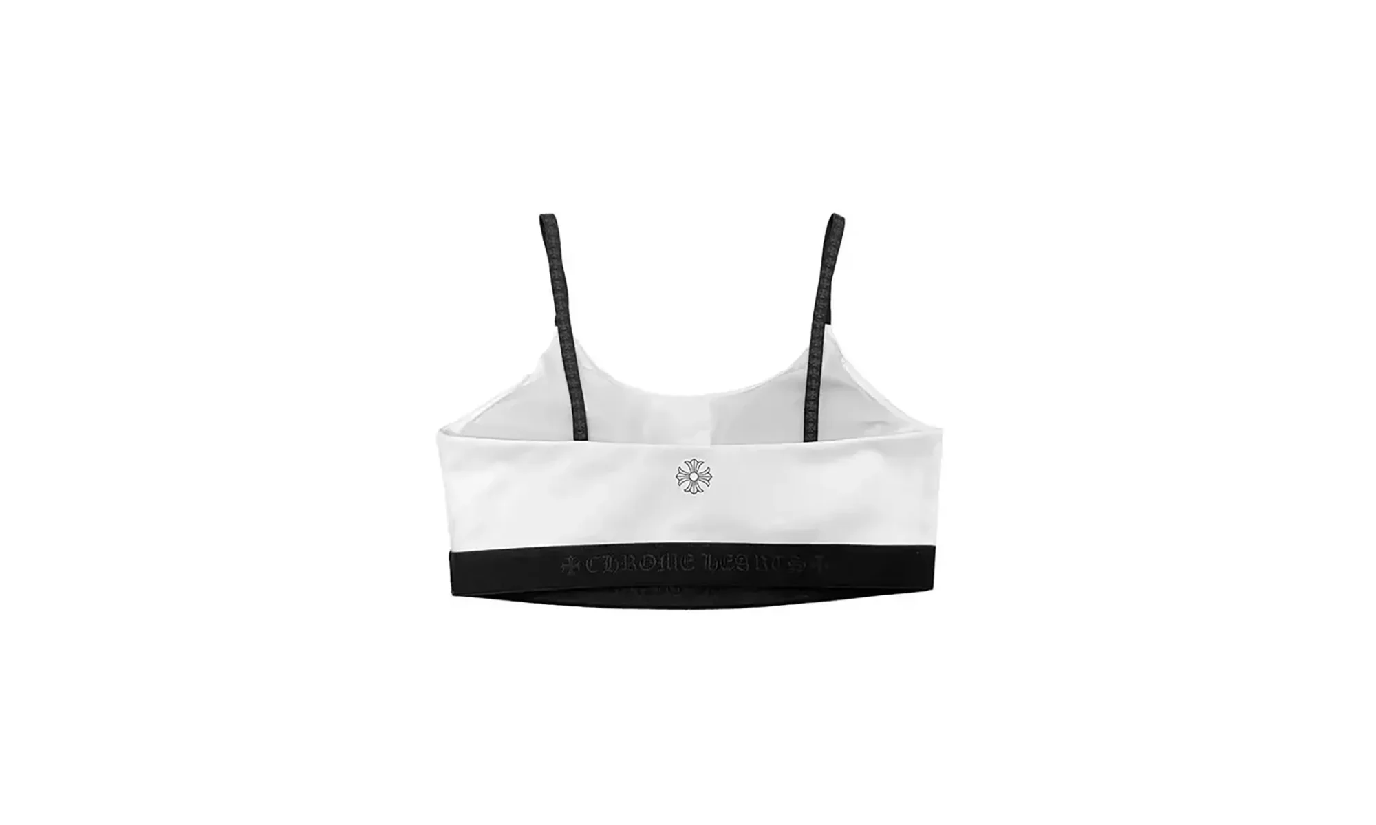 CH Logo Yoga Wear Sports Bra Wmns "White/Black" CHRM0594 - Image 2