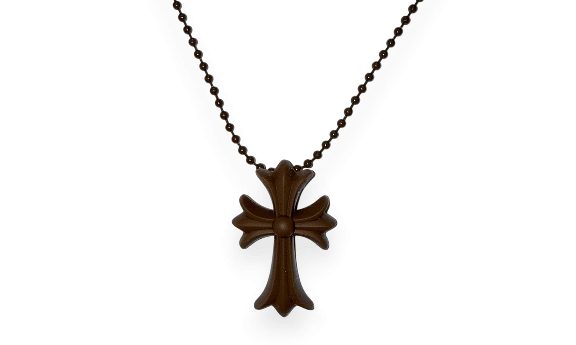 CH Silicon necklace "Brown" CHRM0496