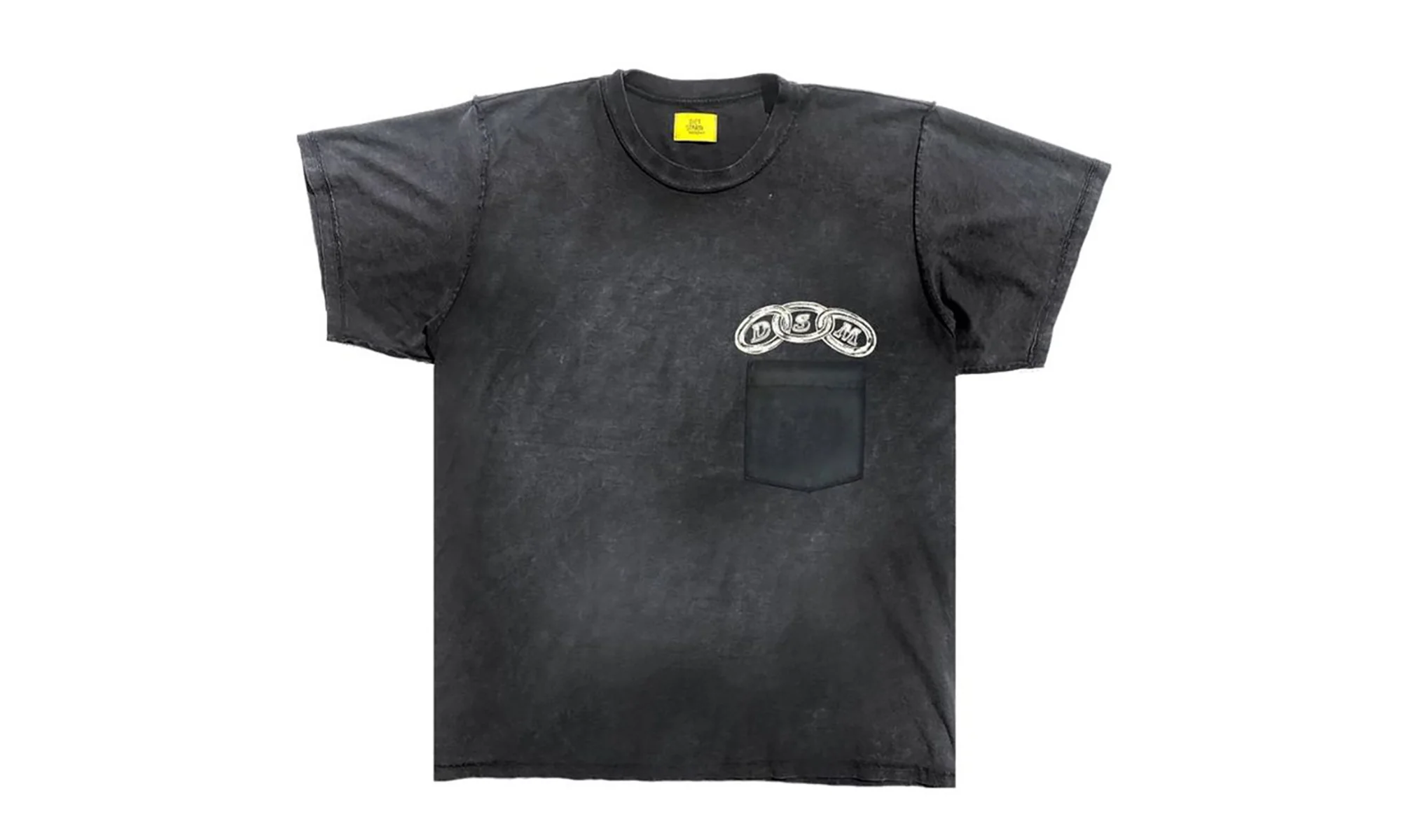 Chain Link SS Pocket Tee "Vintage Black" DSM HOL2501 047