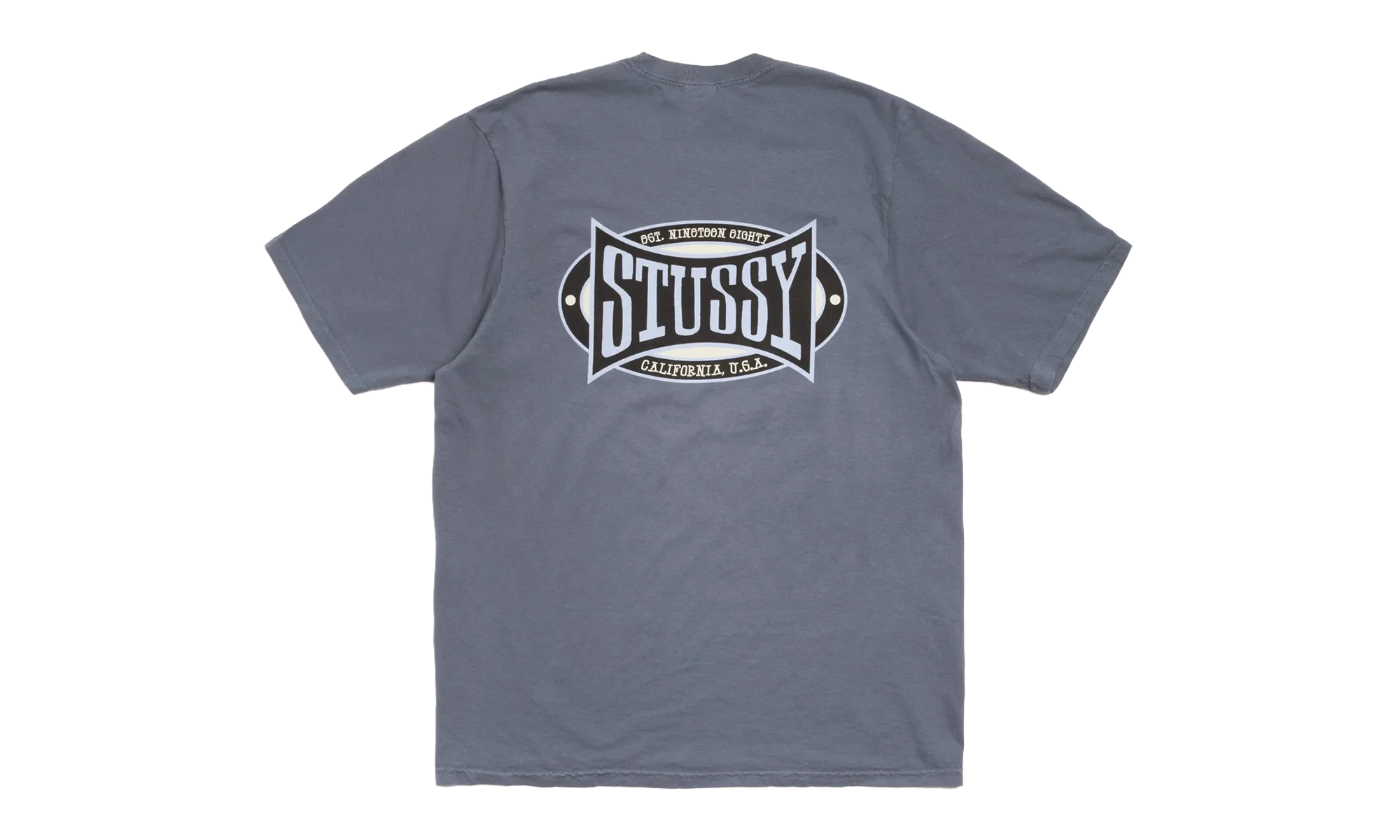 Champion Oval Pigment Dyed T-Shirt "Navy" STUS365 - Image 2