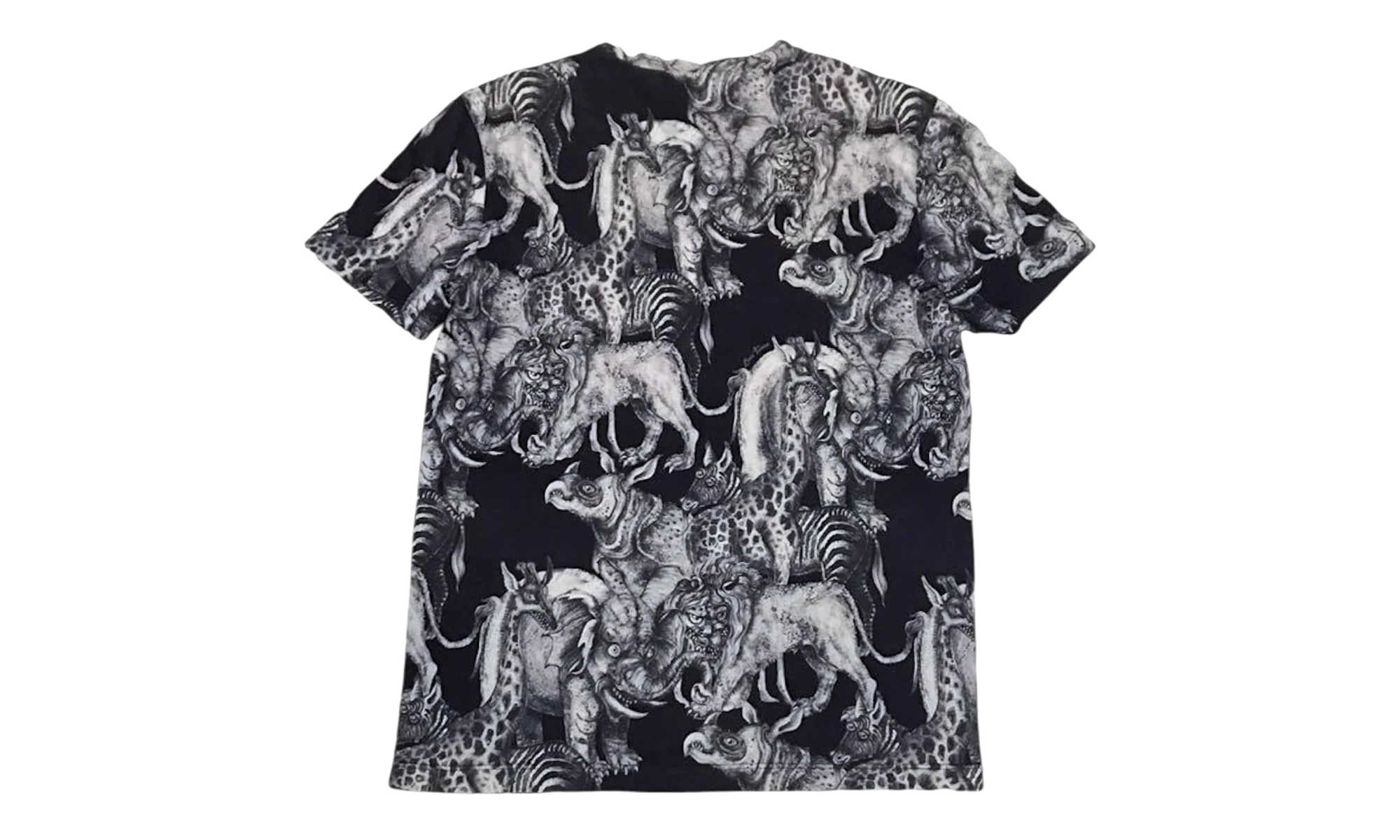 Chapman Brothers Allover Animals Short Sleeve Tee "Navy" 1AI3M - Image 2