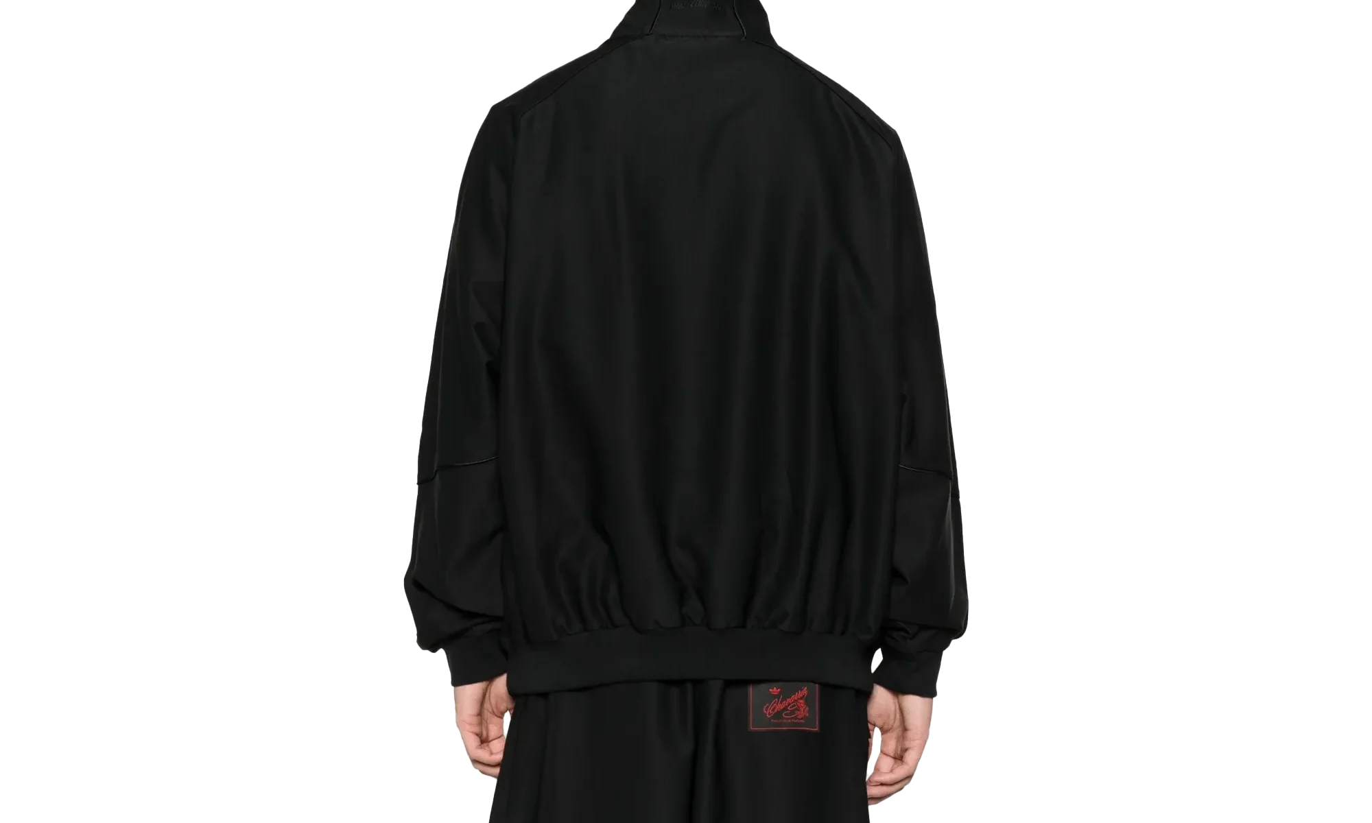 CHAVARRIA TWILL TRACK JACKET "Black" KD9350 - Image 2