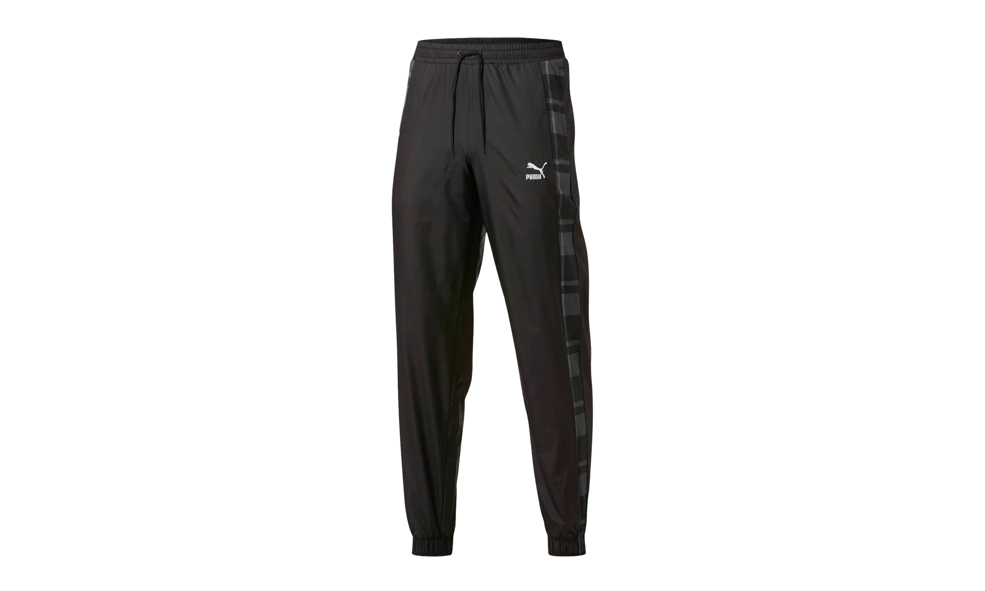 Checkered Woven Pants "Puma Black" 578981 01
