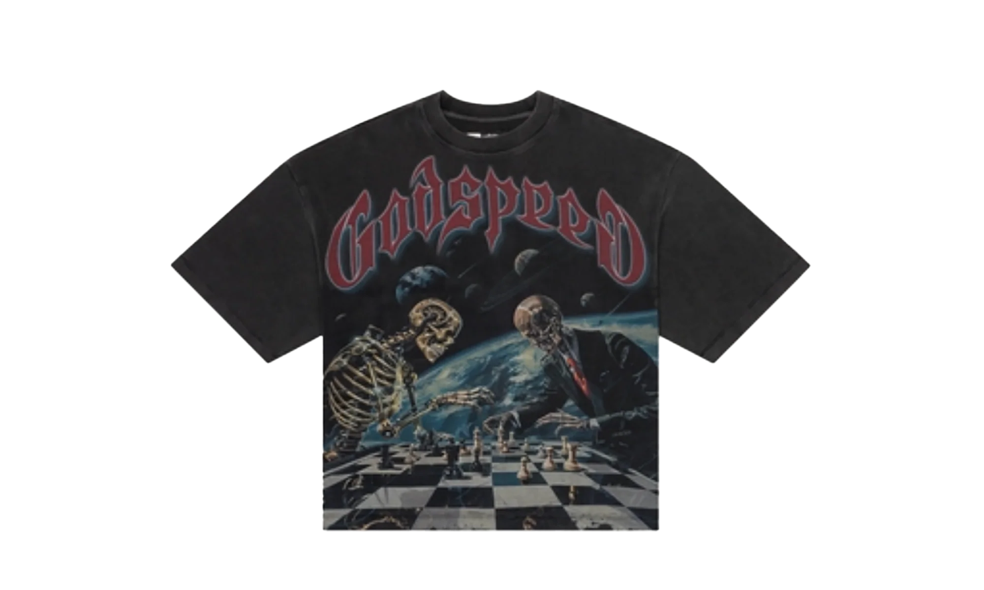 Checkmate Thermal Tee "Grey Wash" GS CHCKMTTHRM GRYWSH