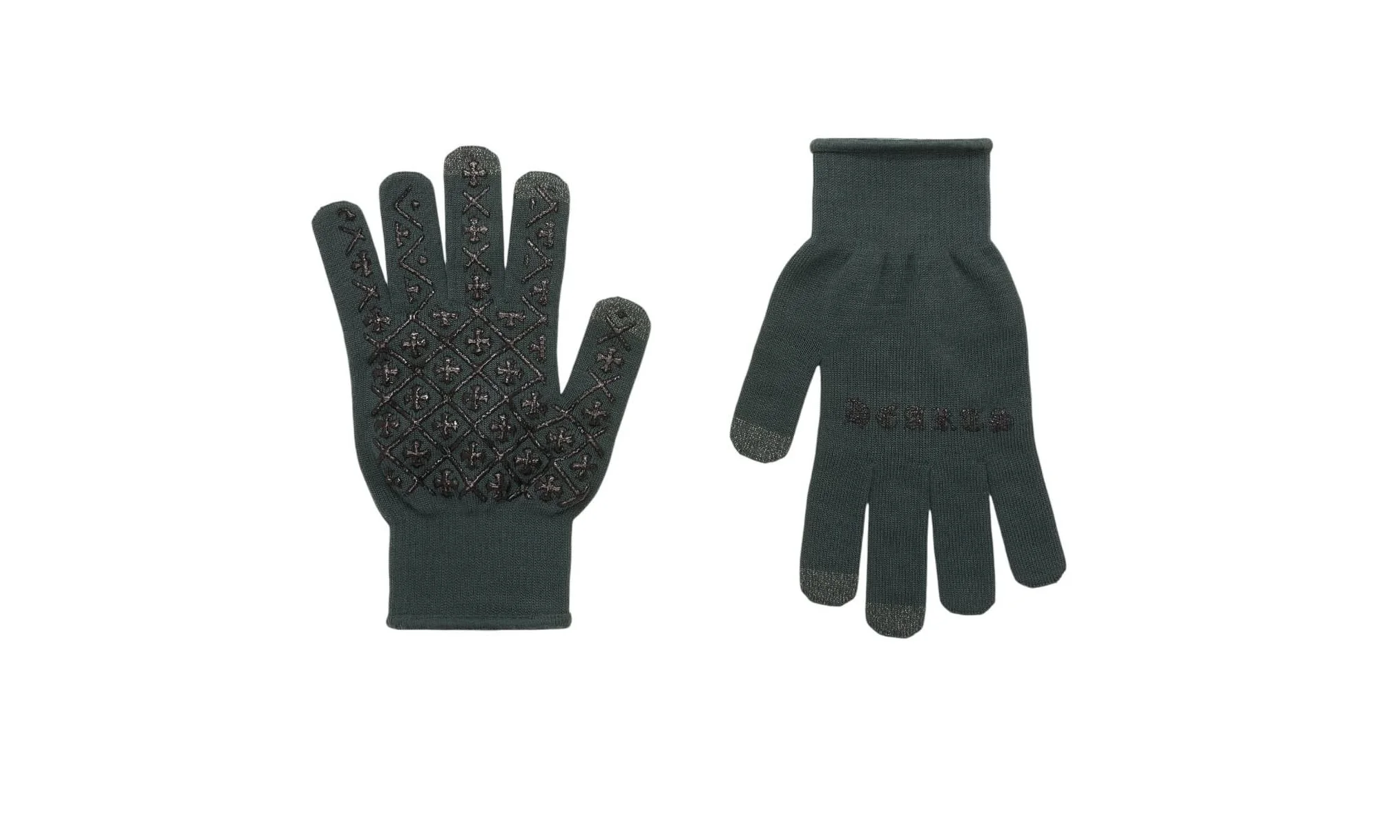 Checkmate Work Gloves "Green / Black" CHRM0481