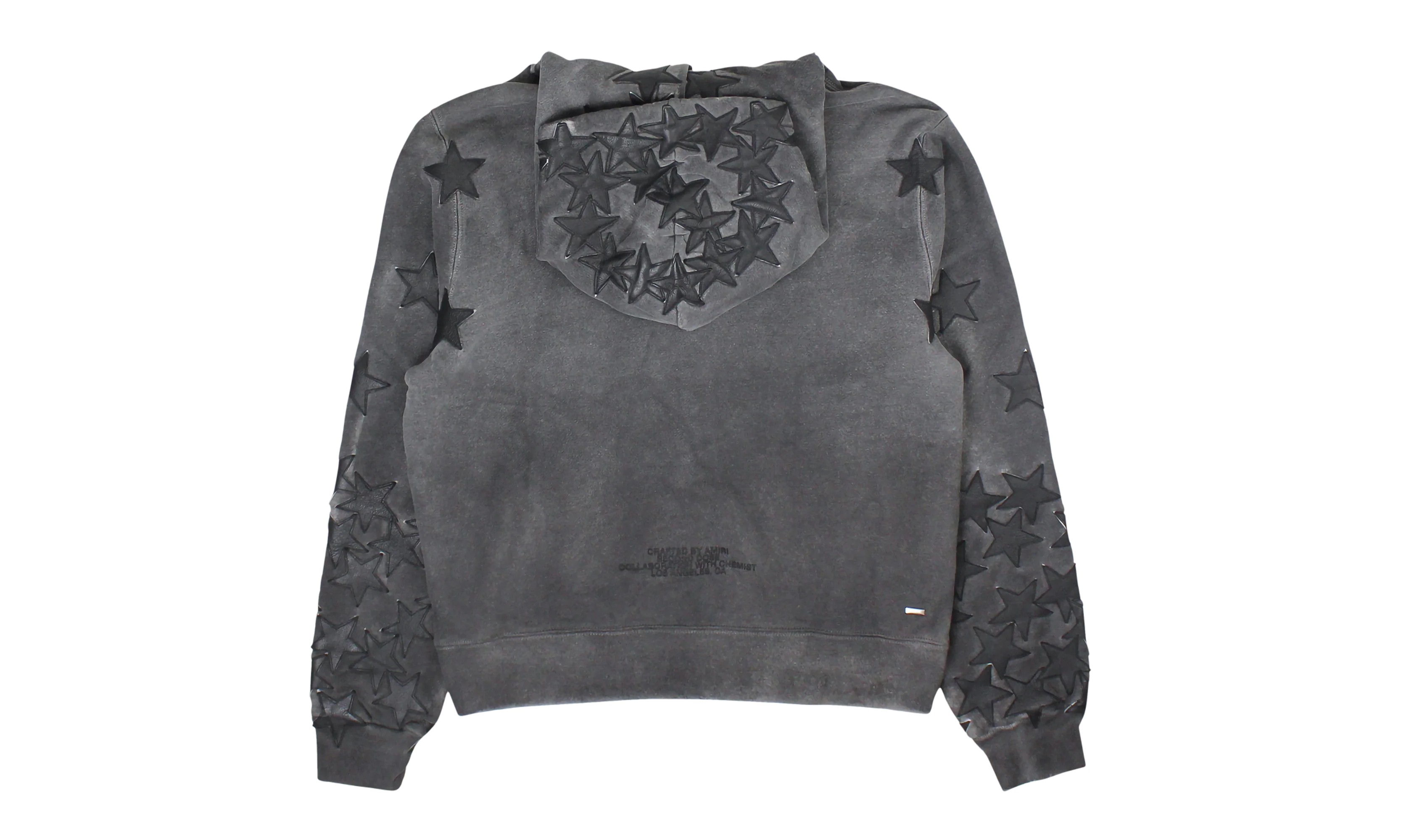 CHEMIST STAR HOODIE Heather Hoodie Sweatshirt "Grey" MJL034_435 - Image 2
