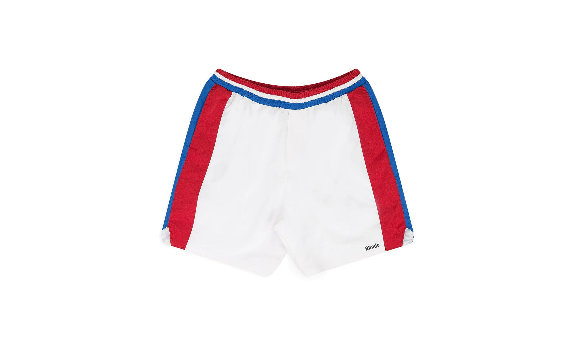 Chevron Track Shorts "White" RHSS24SH04842242 WBR