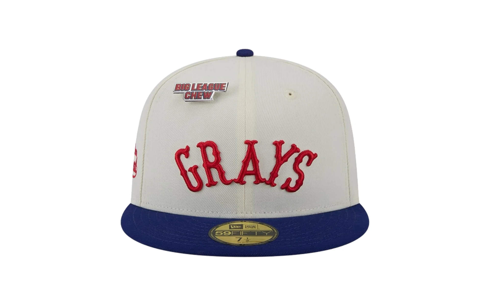 Chew Homestead Grays Negro League 59FIFTY Fitted Hat "Big League" 60506978