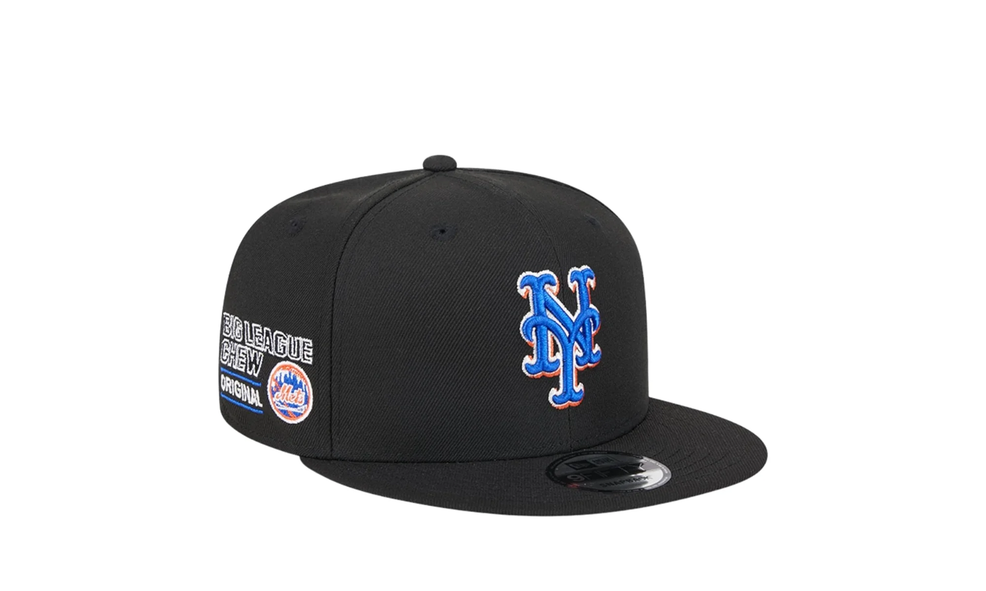 Chew New York Mets 59FIFTY Fitted Hat "Big League -Black" 60507028 - Image 2