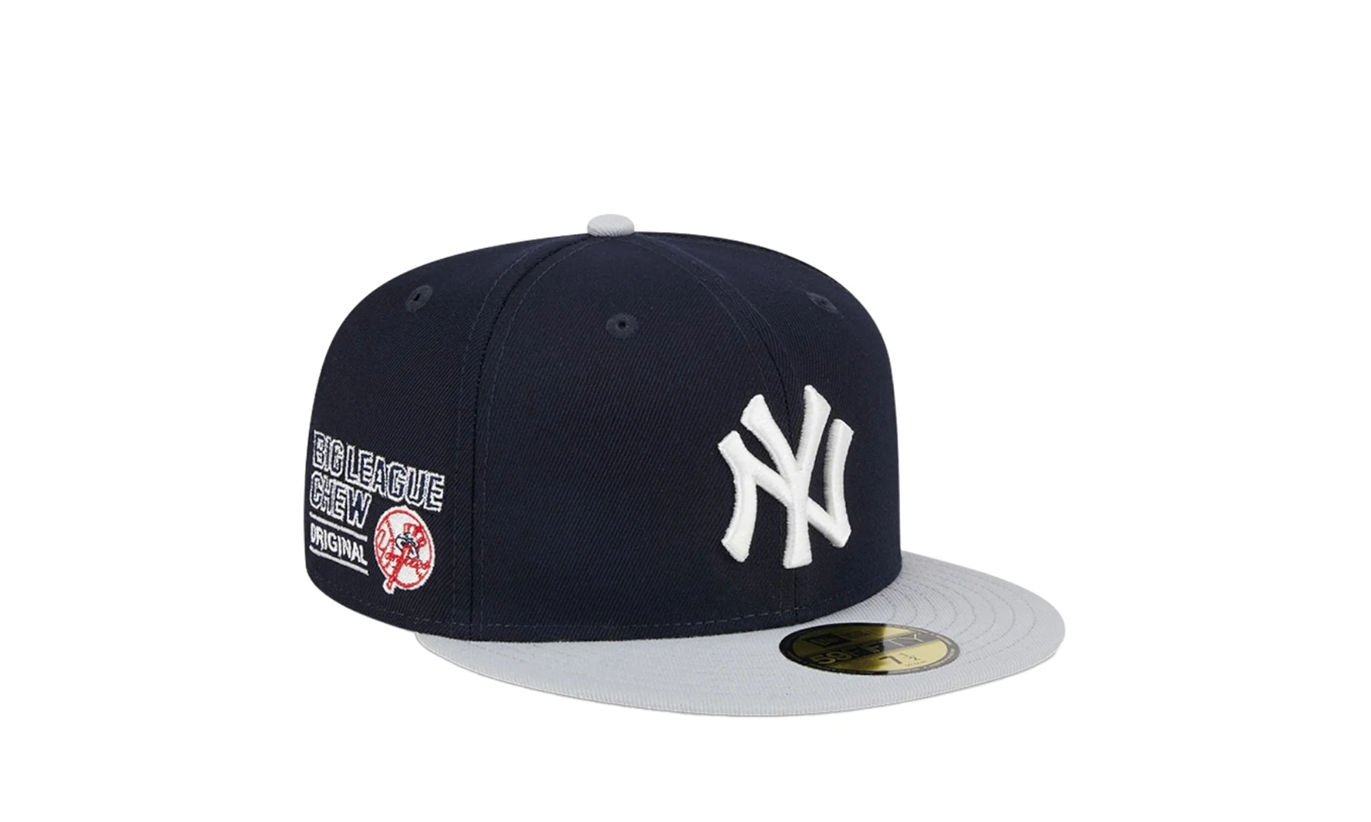 Chew New York Yankees 59FIFTY Fitted Hat "Big League -Navy" 60507041 - Image 2