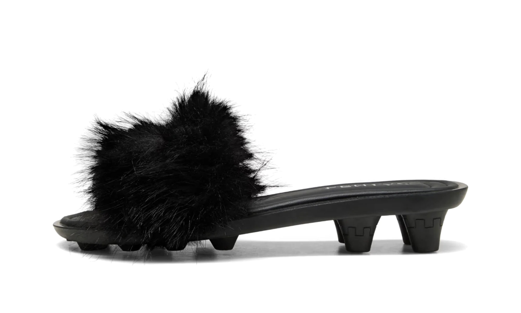 Chic Slides Fur WMNS "Fenty Chic Fur Black" 404768 02
