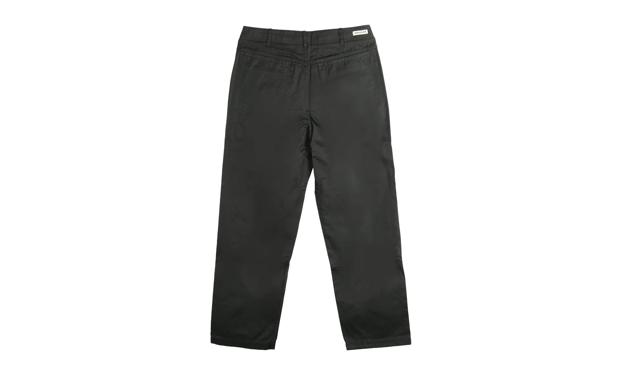 Chino Wide Leg Trouser "BLACK" 116725 BLAC - Image 2