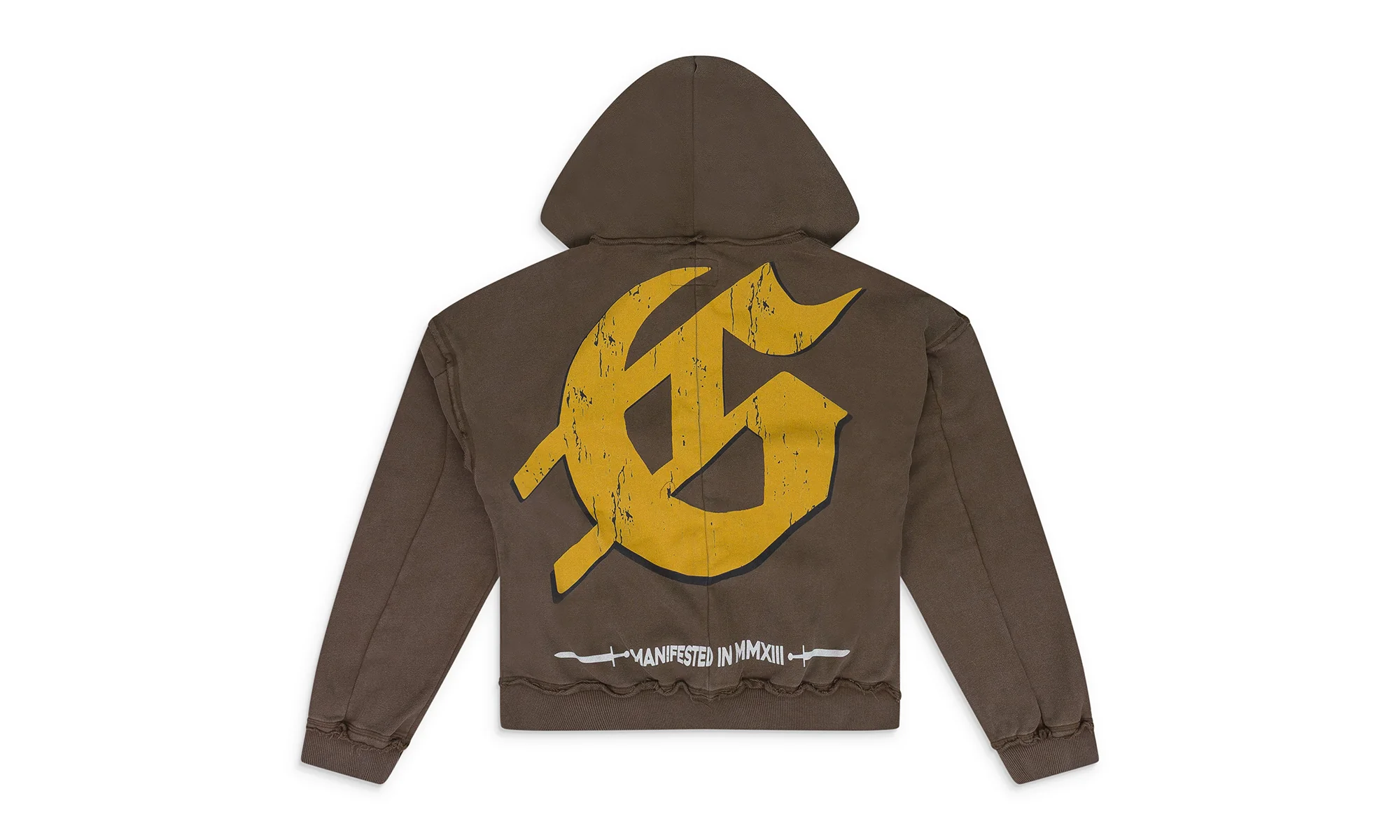 Chrome Liberty Zip Hoodie V2 "Brown" GDS MHDS 0004 - Image 2
