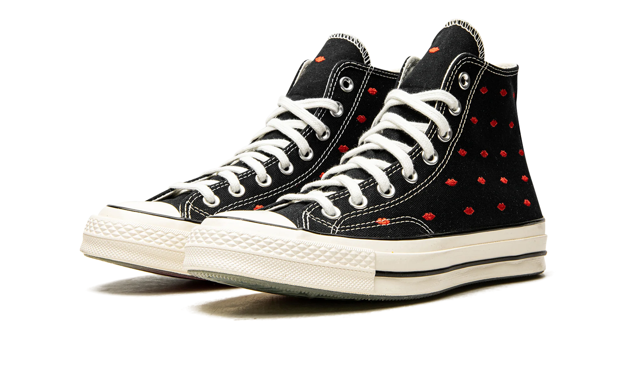 Chuck 70 Embroidered Lips High A01600C - Image 2