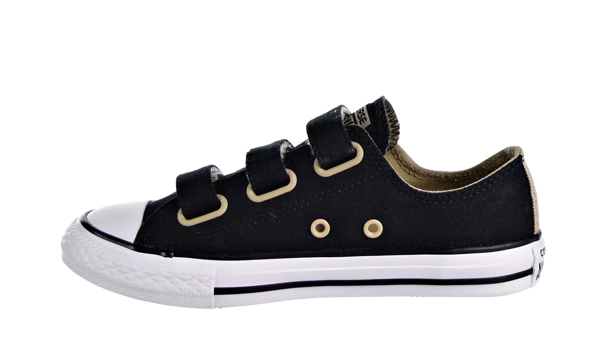 Chuck Taylor All Star 3v Ox Street PS "Black / White" 659999F