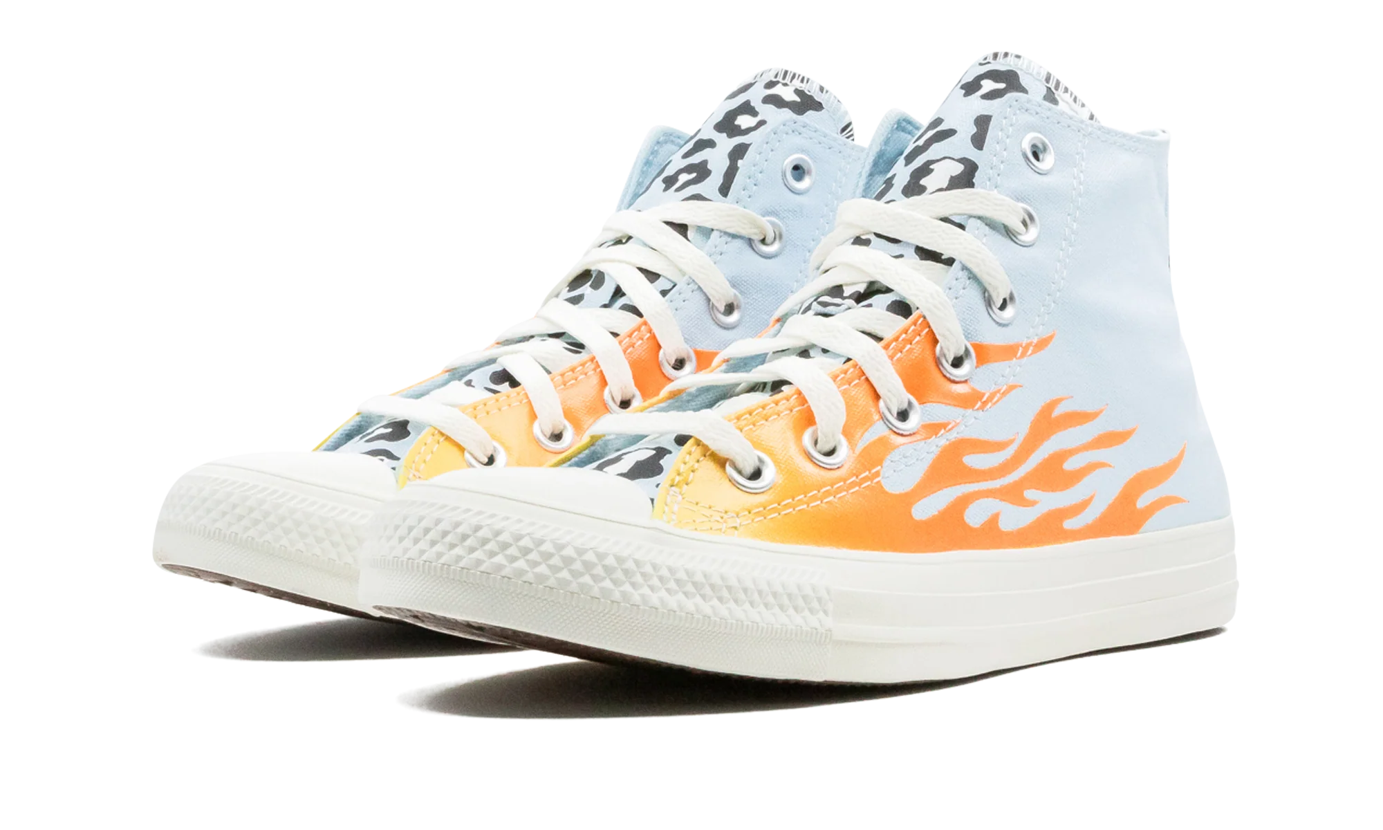 Chuck Taylor All Star Archival Leopard And Print H "Flames and Leopard Print" 167927C - Image 2