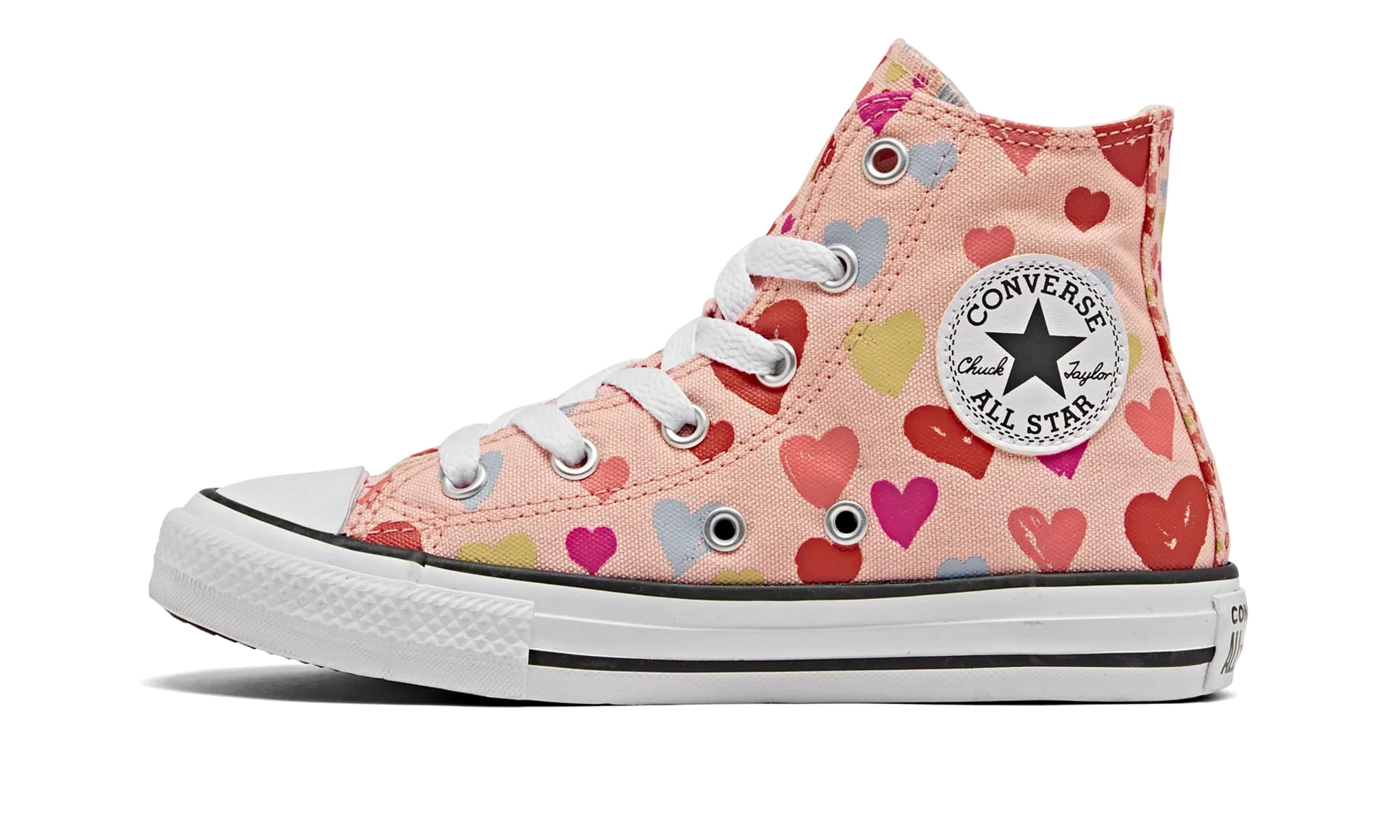 Chuck Taylor All Star High GS "Hearts" 671608F